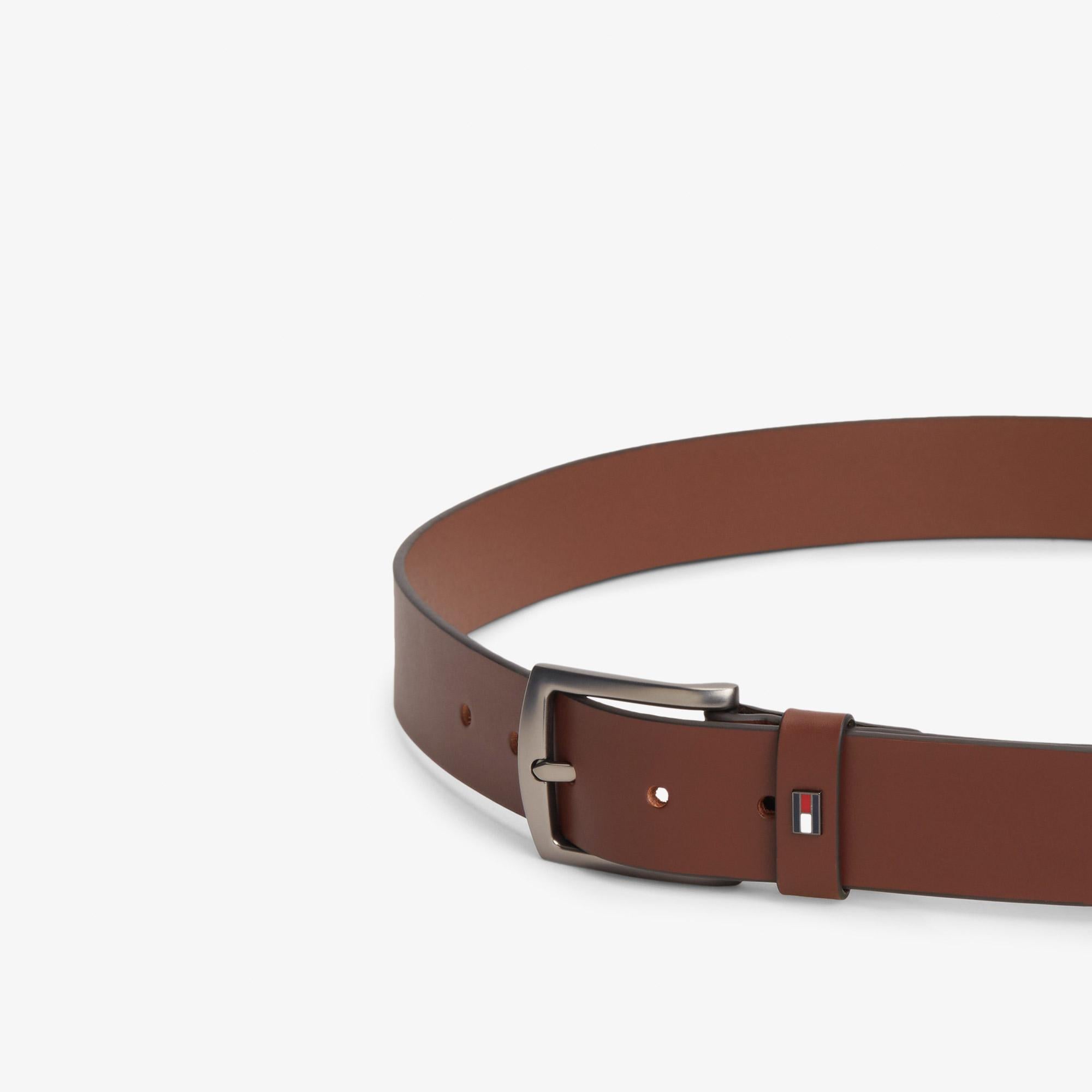 Tommy Hilfiger Denton 3.5 Erkek Kahverengi Kemer