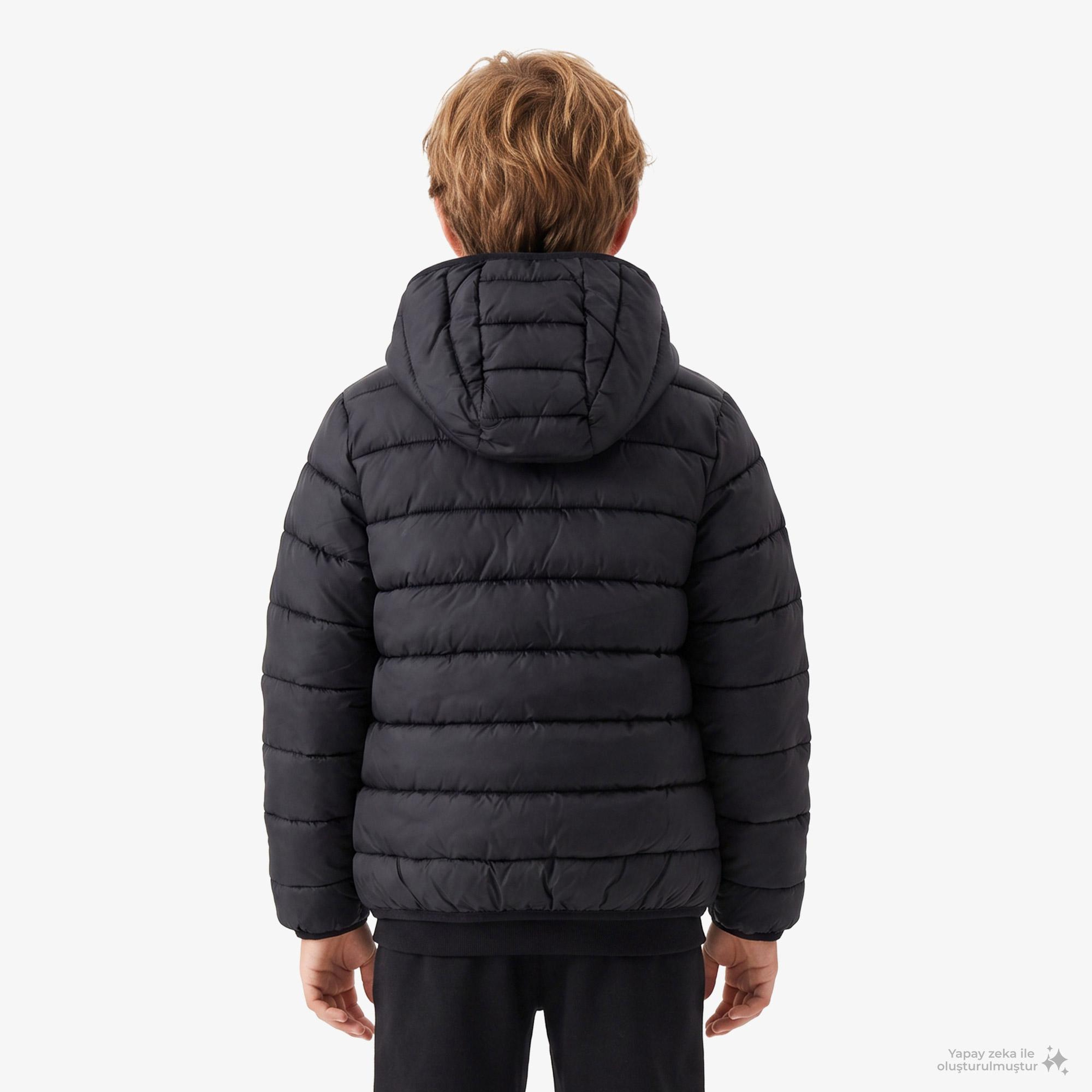 Calvin Klein Monogram Light Padded Çocuk Siyah Other Ceket