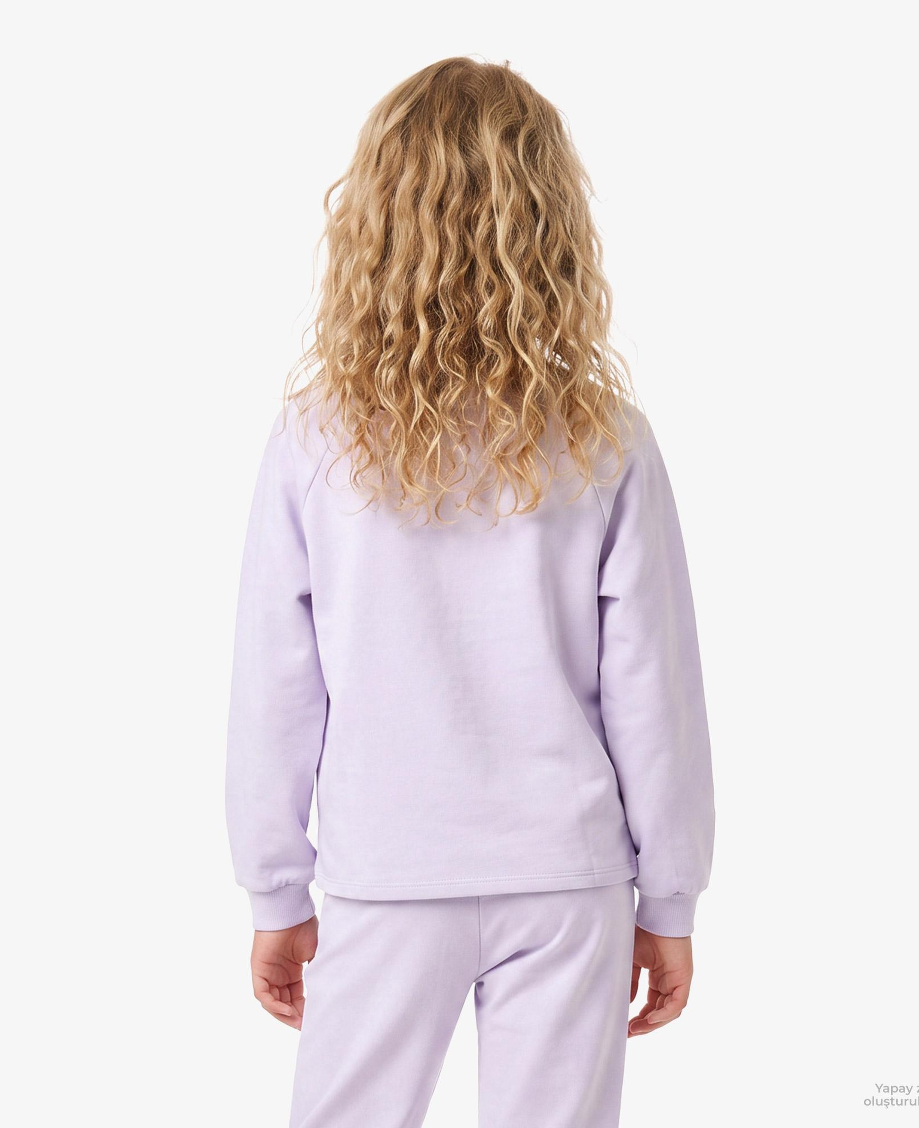 Calvin Klein Fashion Monologo Çocuk Pembe Sweatshirt
