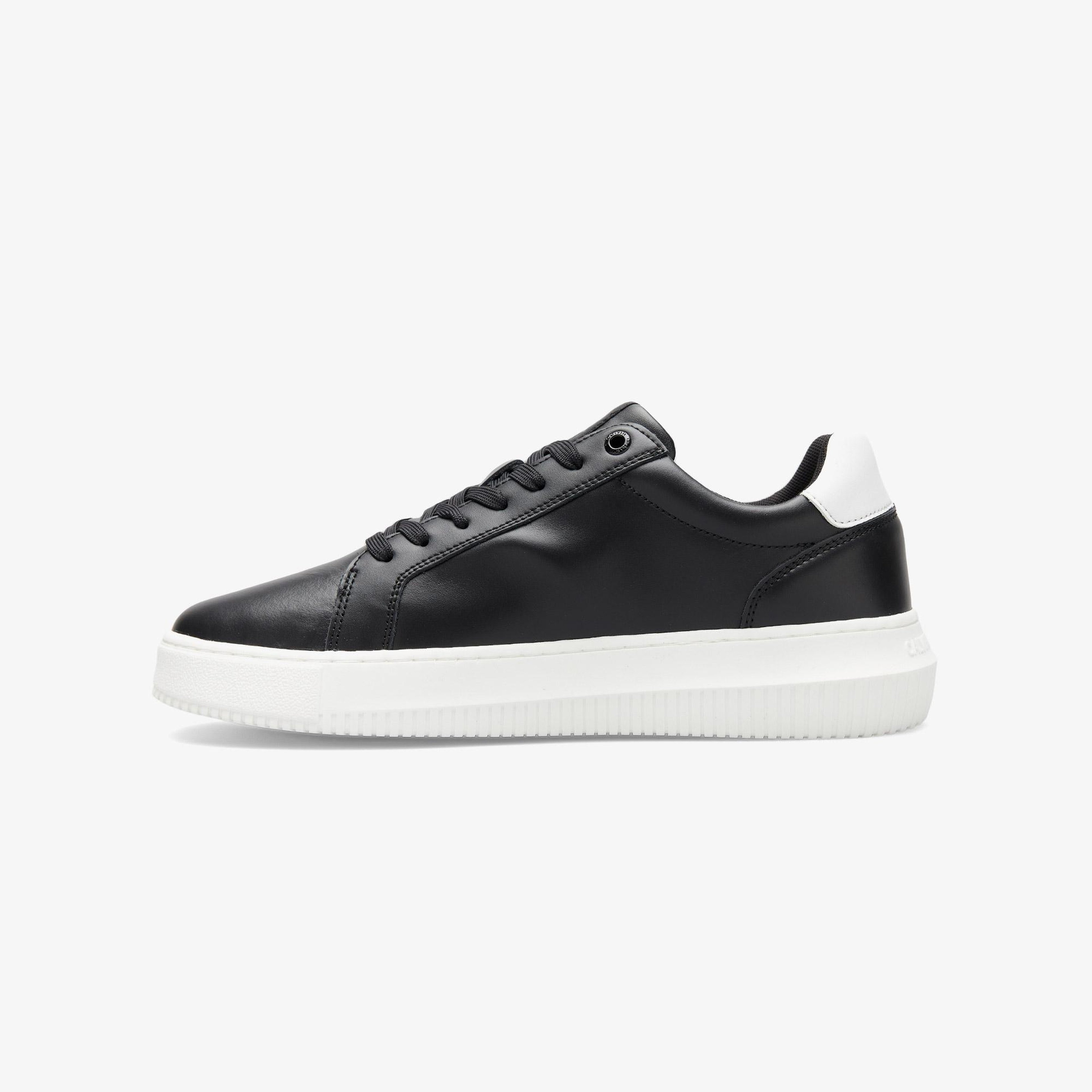 Calvin Klein Chunky Cupsole Mono Erkek Siyah Sneaker