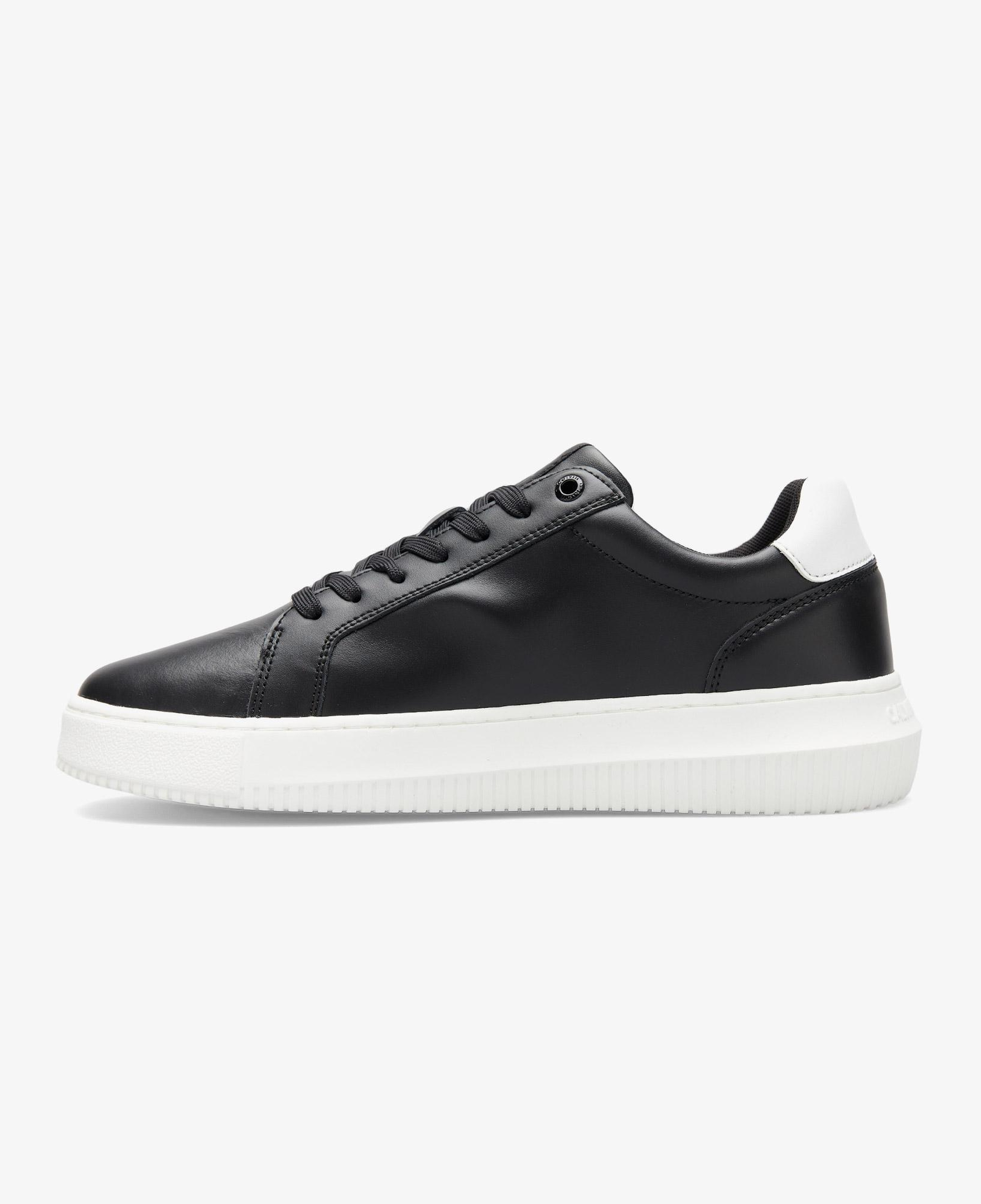 Calvin Klein Chunky Cupsole Mono Erkek Siyah Sneaker