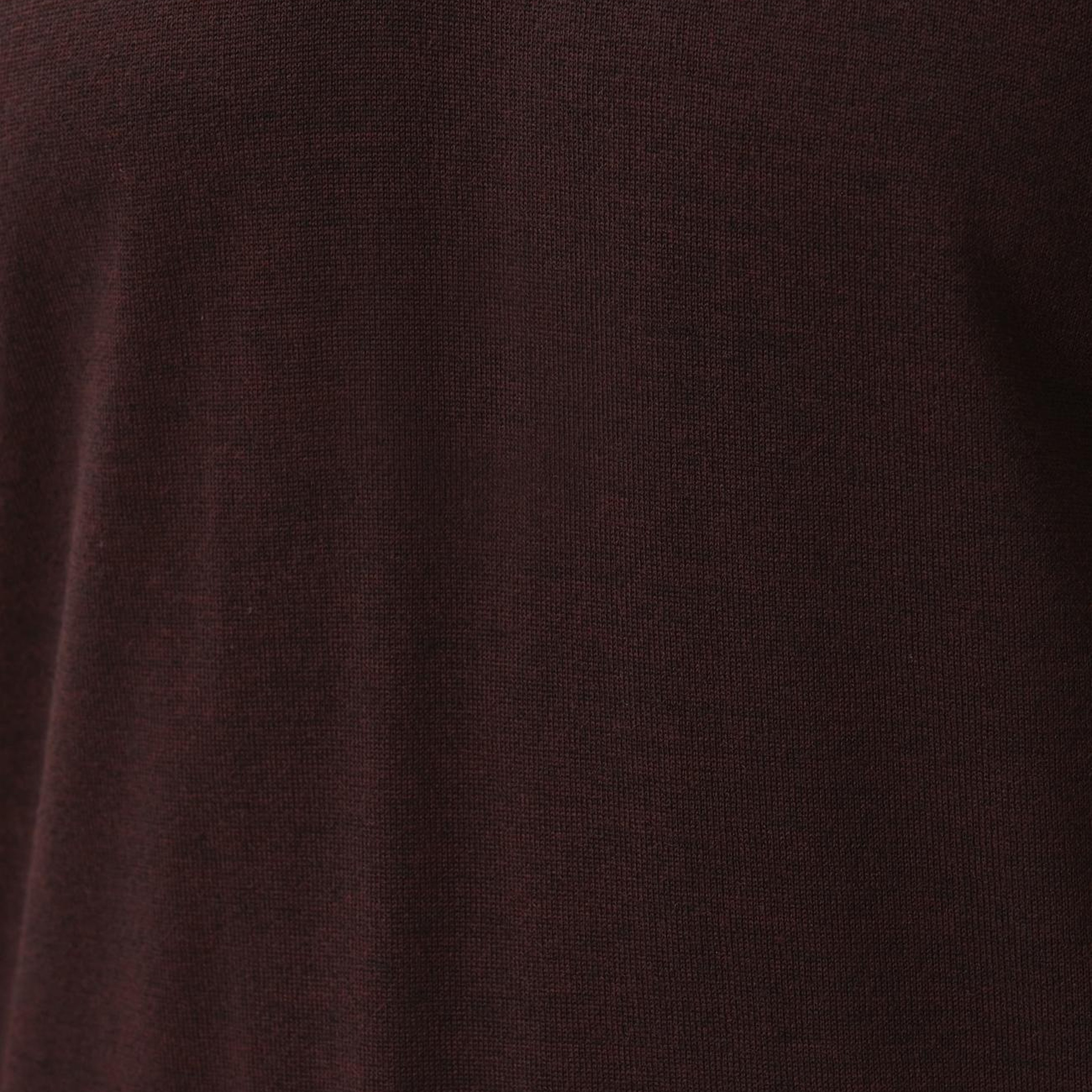 Network Erkek Bordo Polo Yaka Yün Karışımlı Triko Kazak