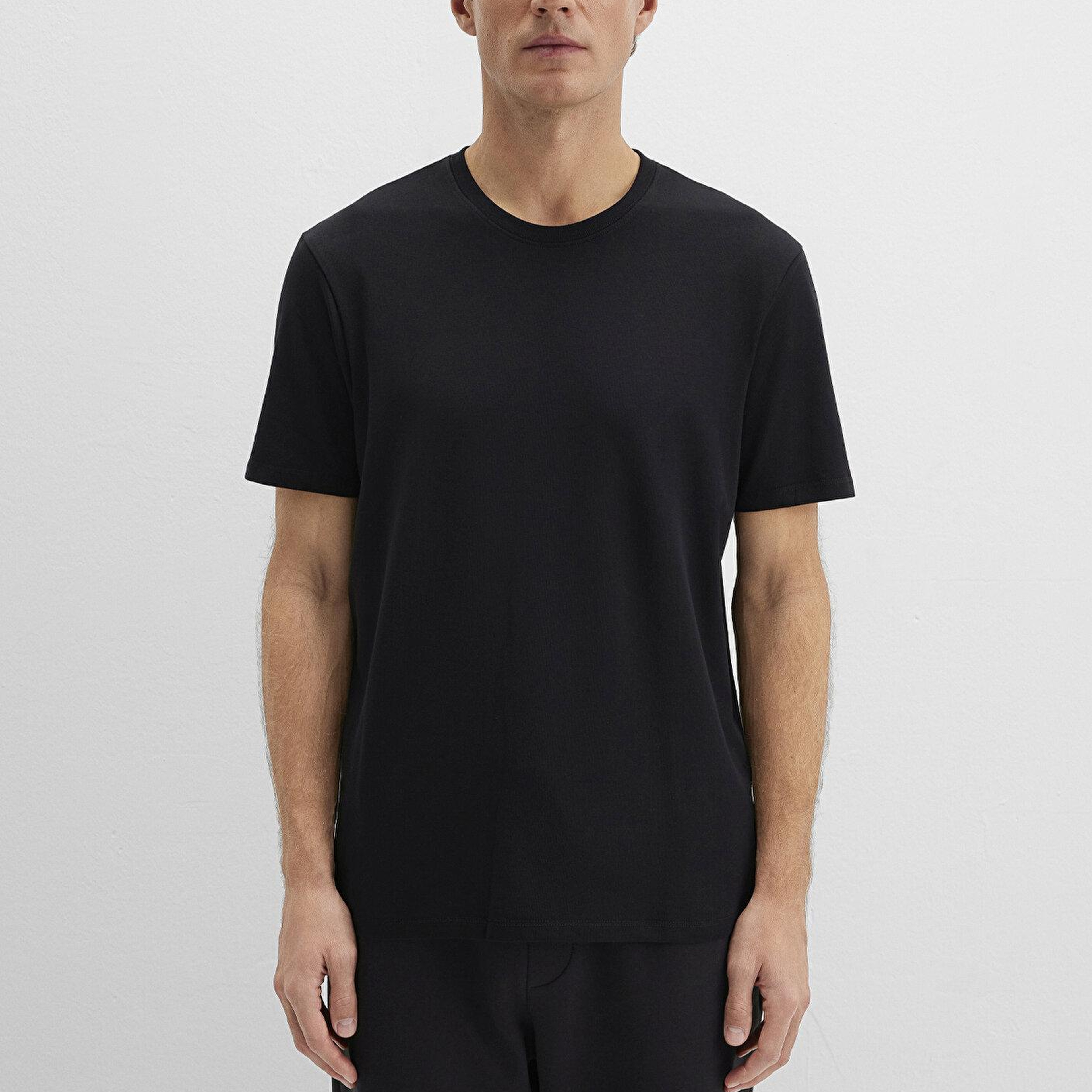 Mavi Stretch Siyah Basic Tişört Regular Fit / Normal Kesim 0610252-900