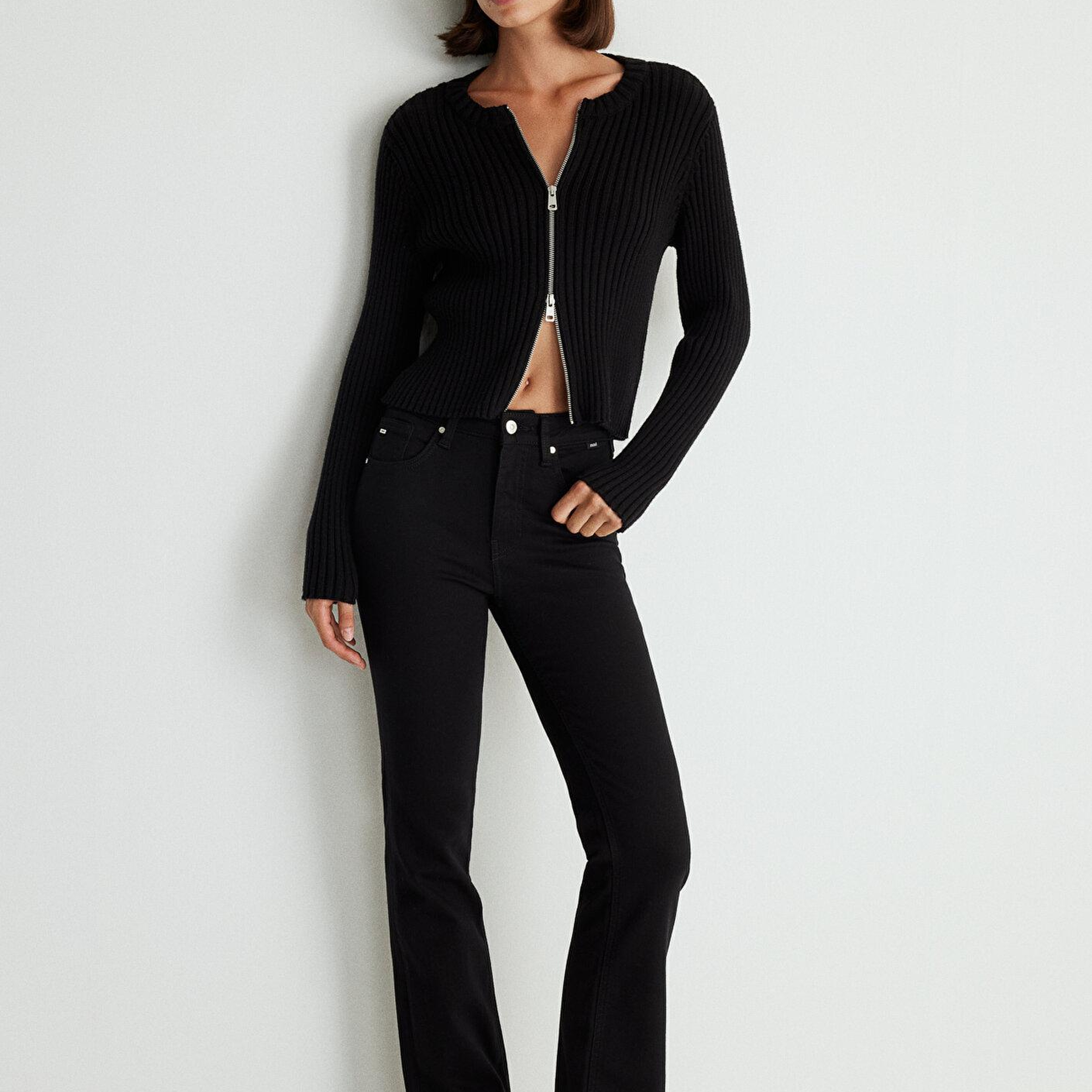 Mavi Maria Gold Shape Siyah Jean Pantolon 101225-80710