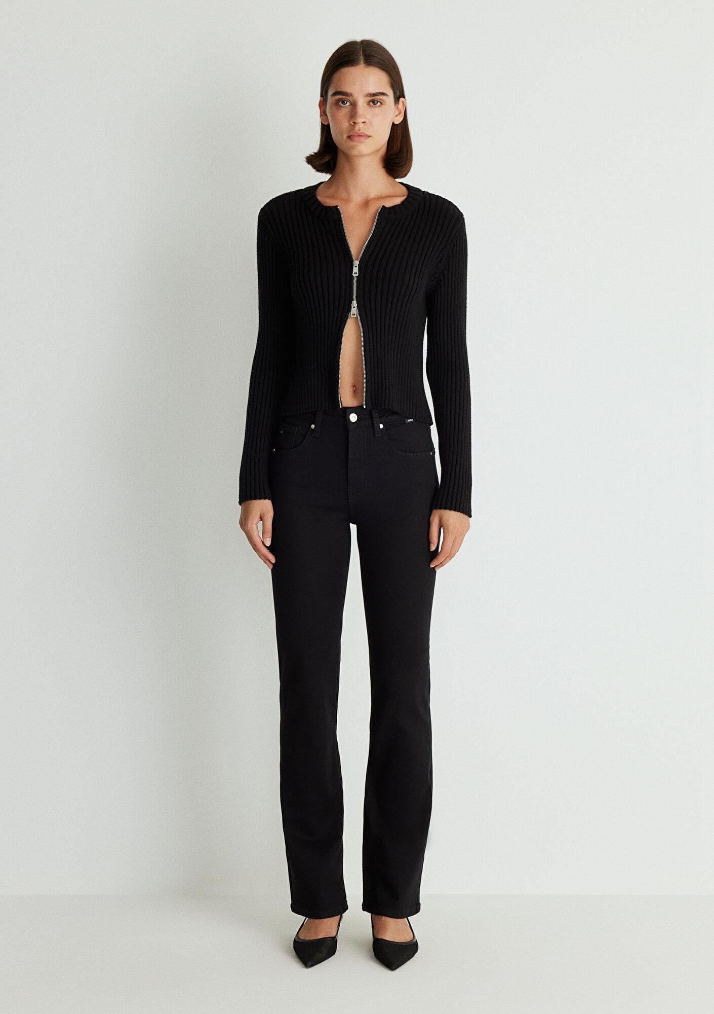 Mavi Maria Gold Shape Siyah Jean Pantolon 101225-80710