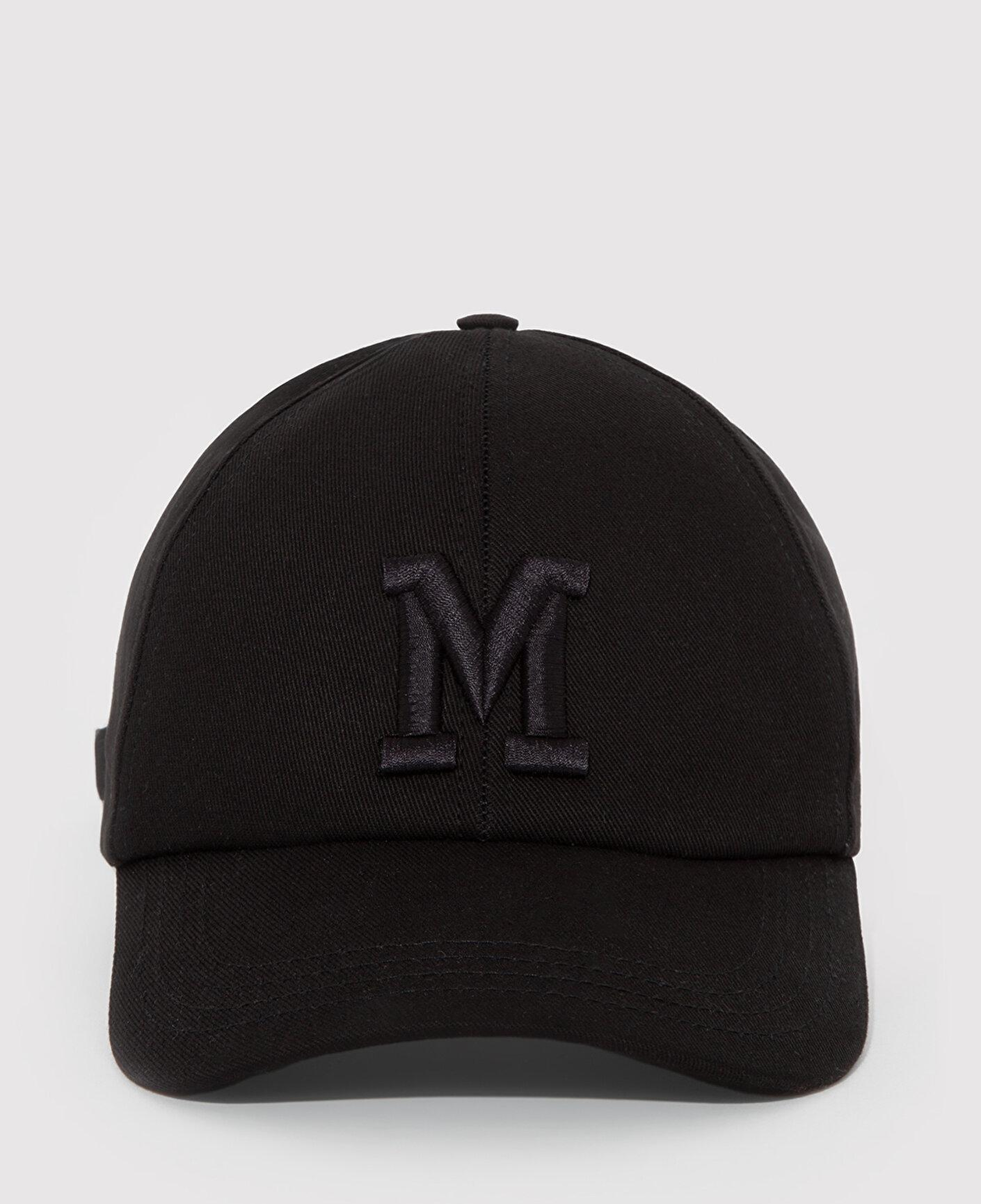 Mavi M Logo Detaylı Siyah Şapka 1912255-900