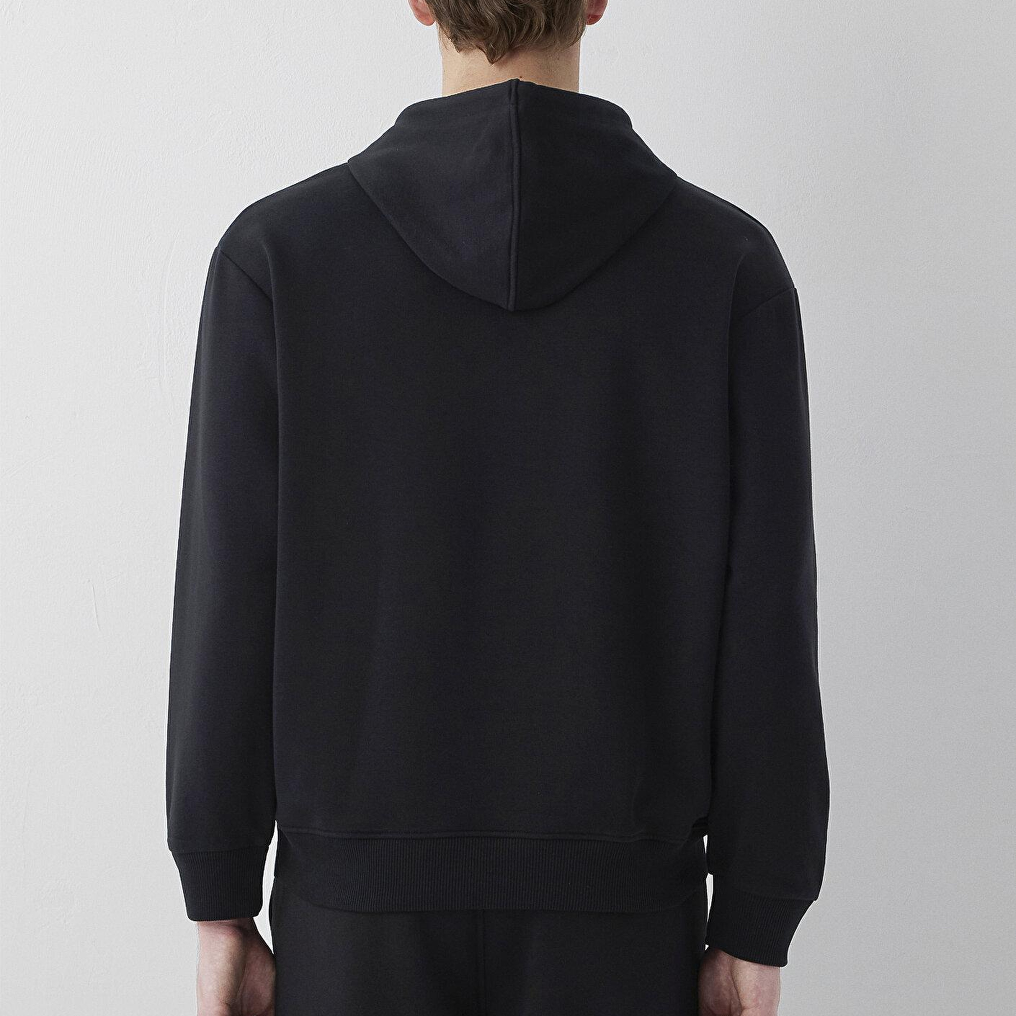 Mavi Mavi Logo Baskılı Siyah Sweatshirt 0S10196-900