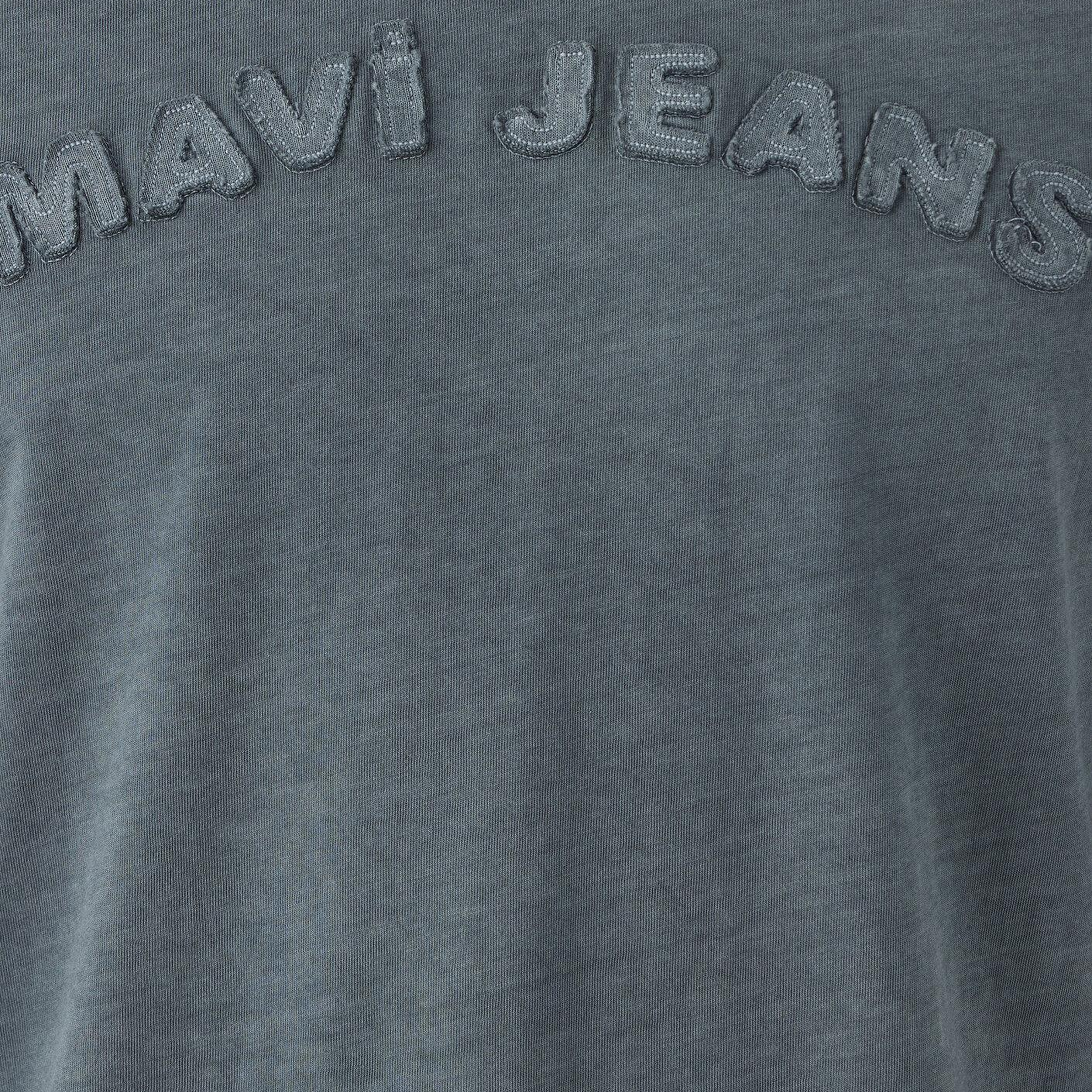 Mavi Mavi Jeans Baskılı Yeşil Tişört Loose Fit / Bol Rahat Kesim 0612953-90960