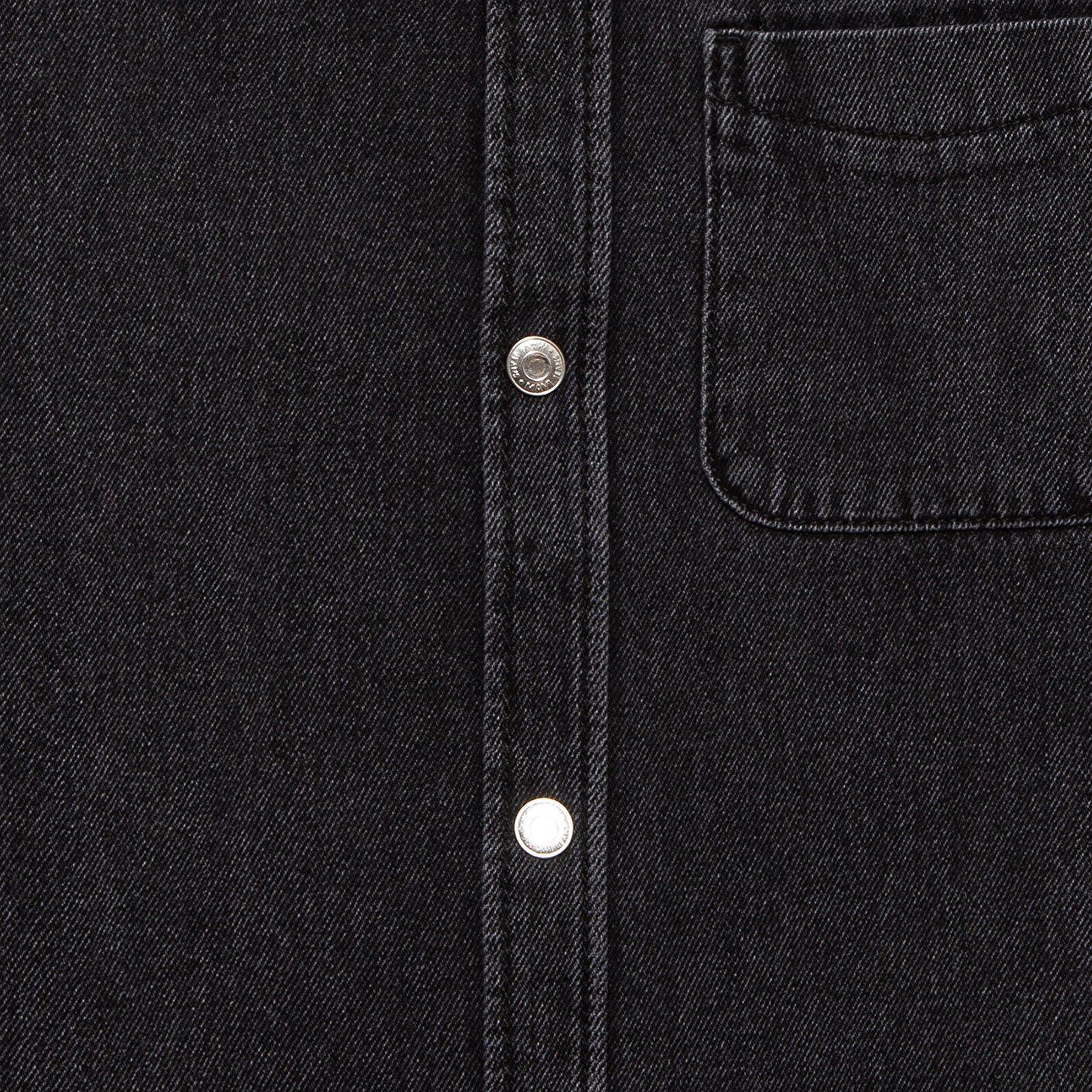 Mavi Bobbo 90lar Antrasit Denim Jean Gömlek Oversize / Geniş Kesim 6210000-89447