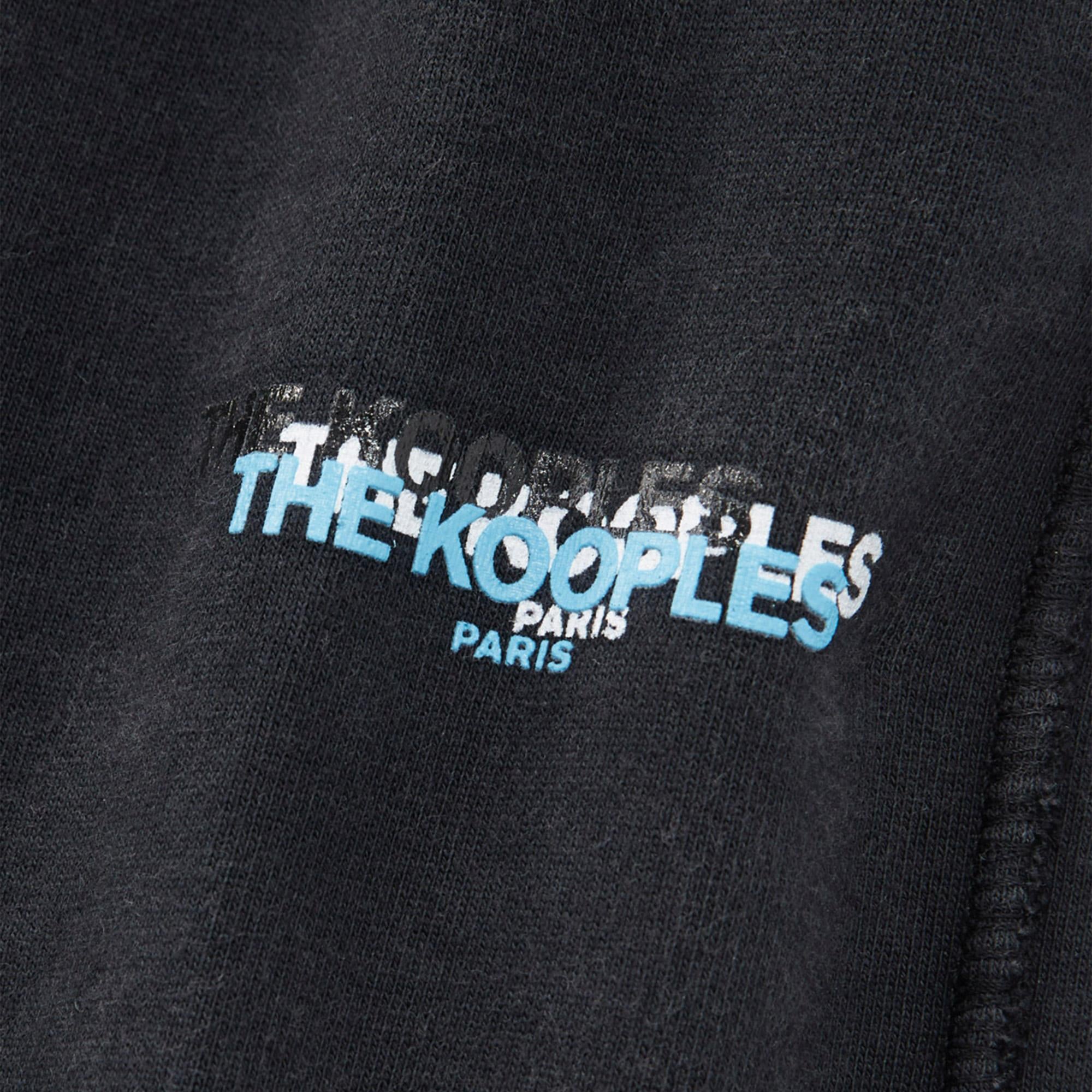 The Kooples Logolu Kadın Siyah Eşofman Altı