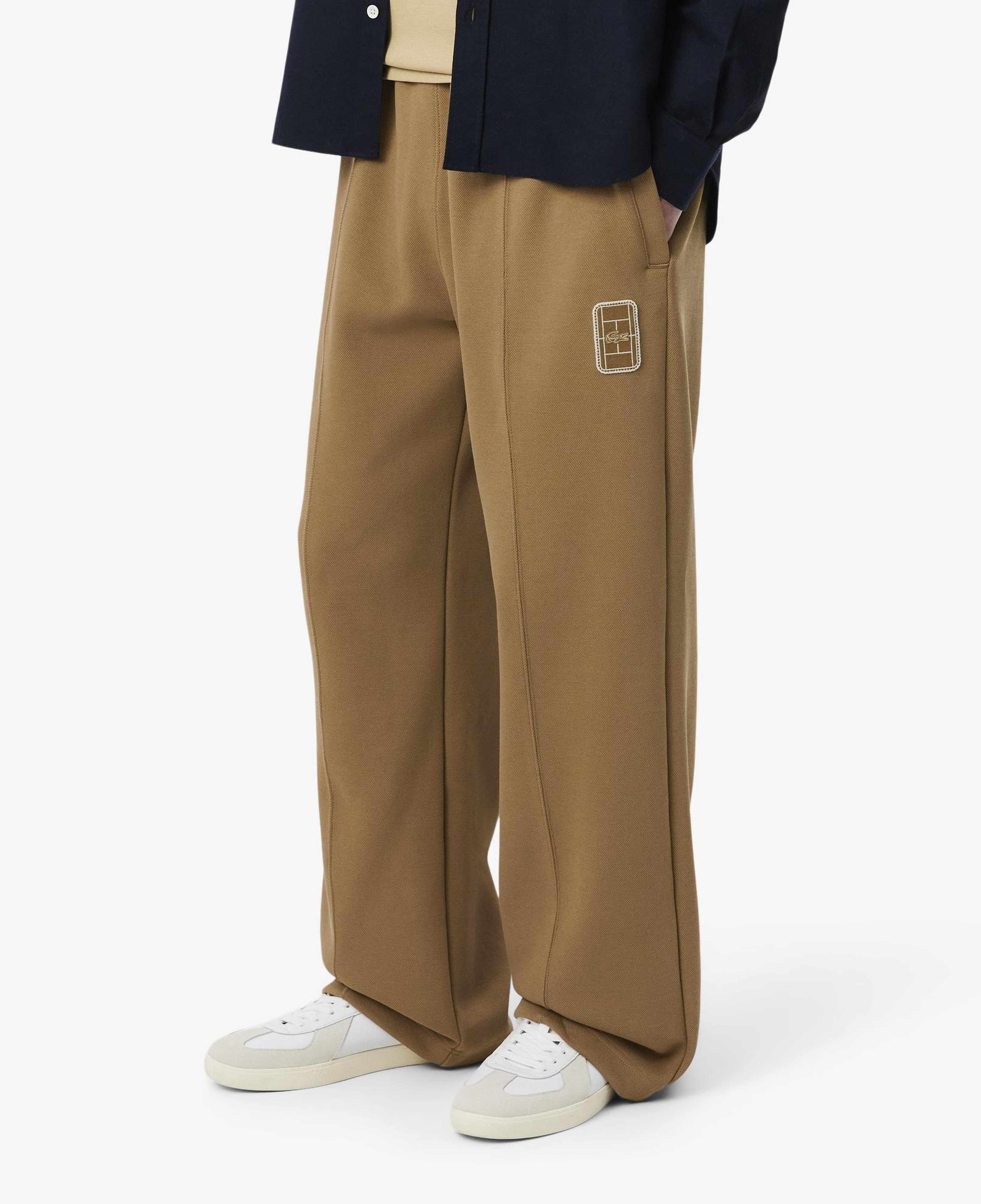Erkek Loose Fit Kahverengi Eşofman Altı