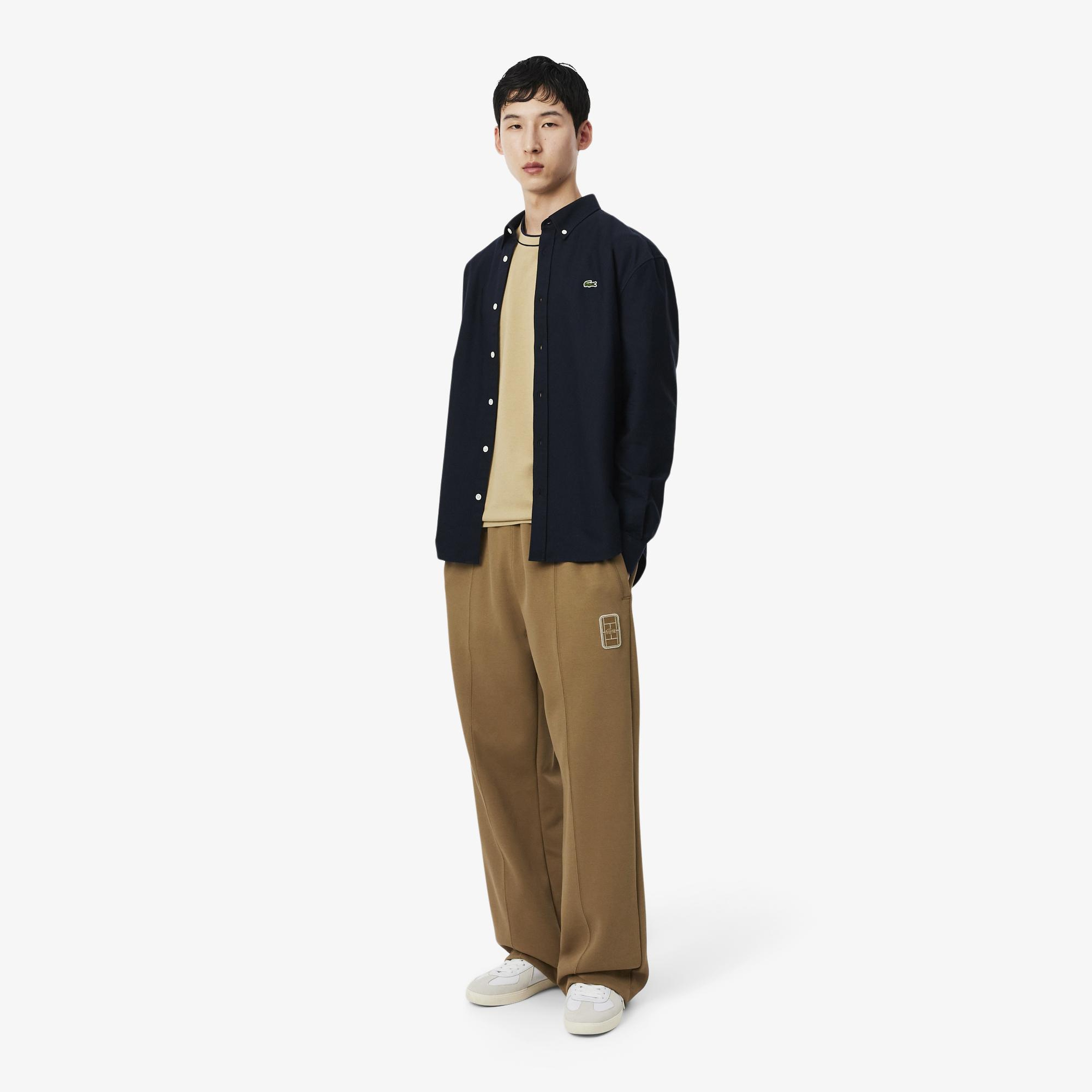 Erkek Loose Fit Kahverengi Eşofman Altı