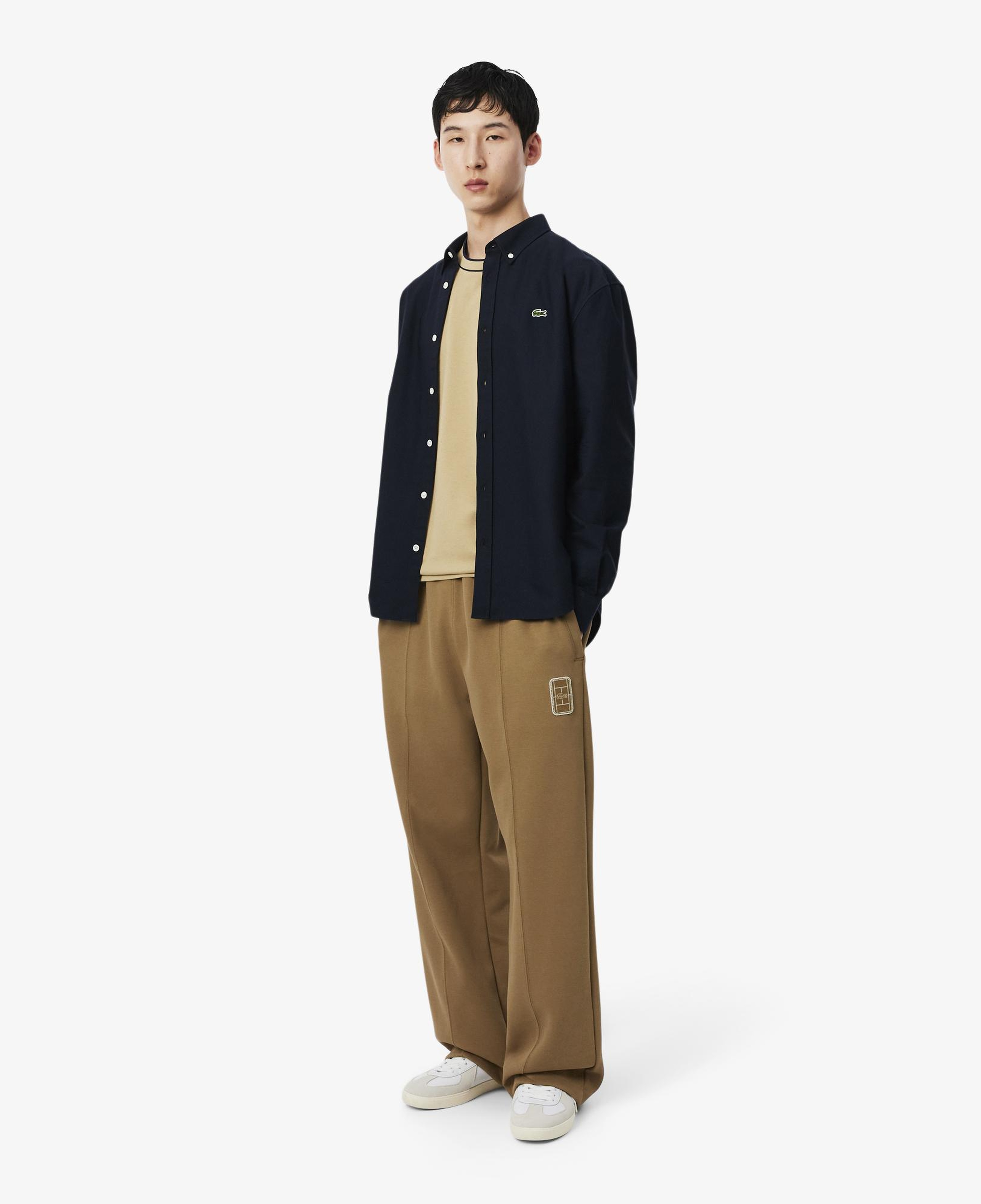 Erkek Loose Fit Kahverengi Eşofman Altı