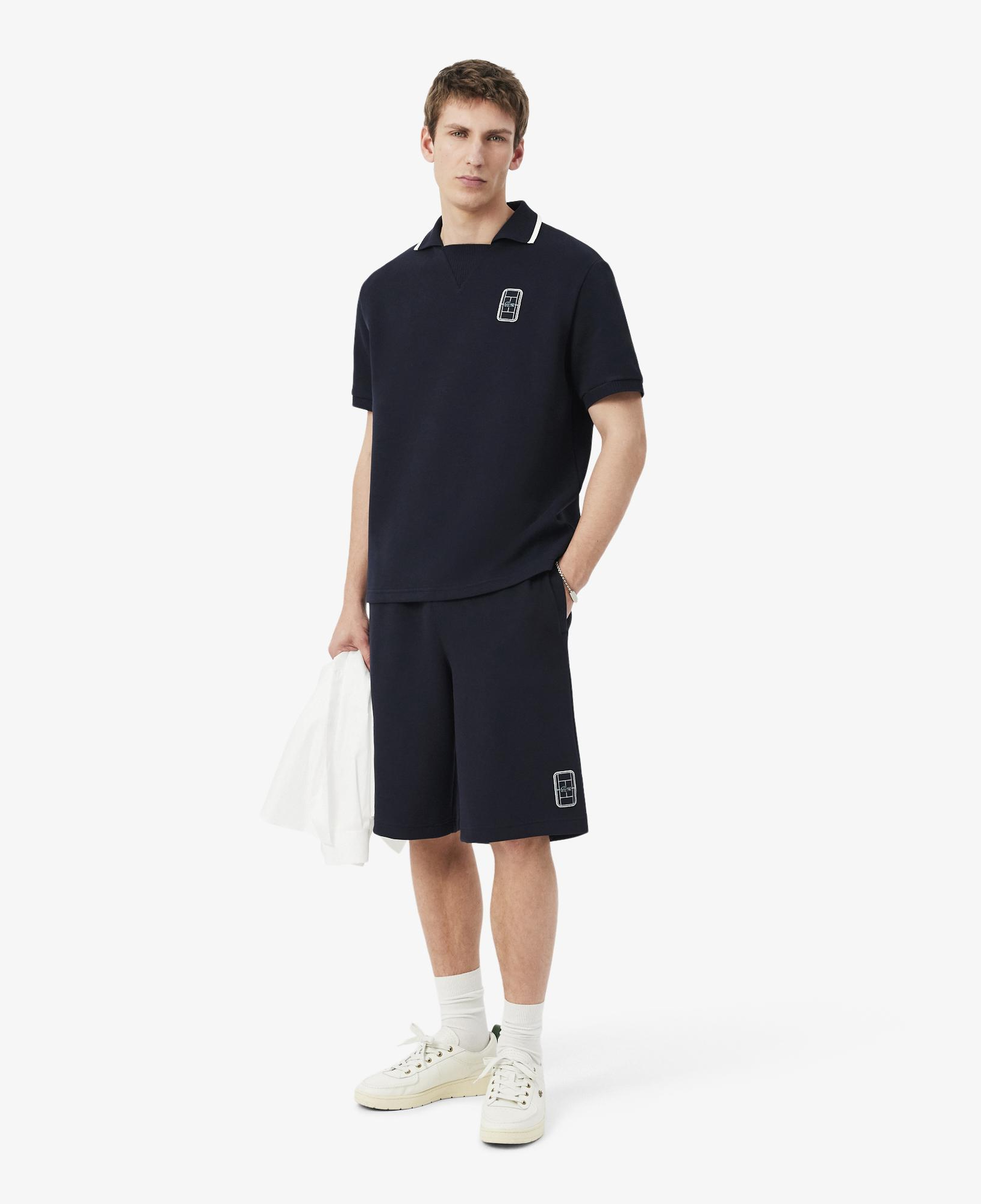 Erkek Relaxed Fit Lacivert Şort