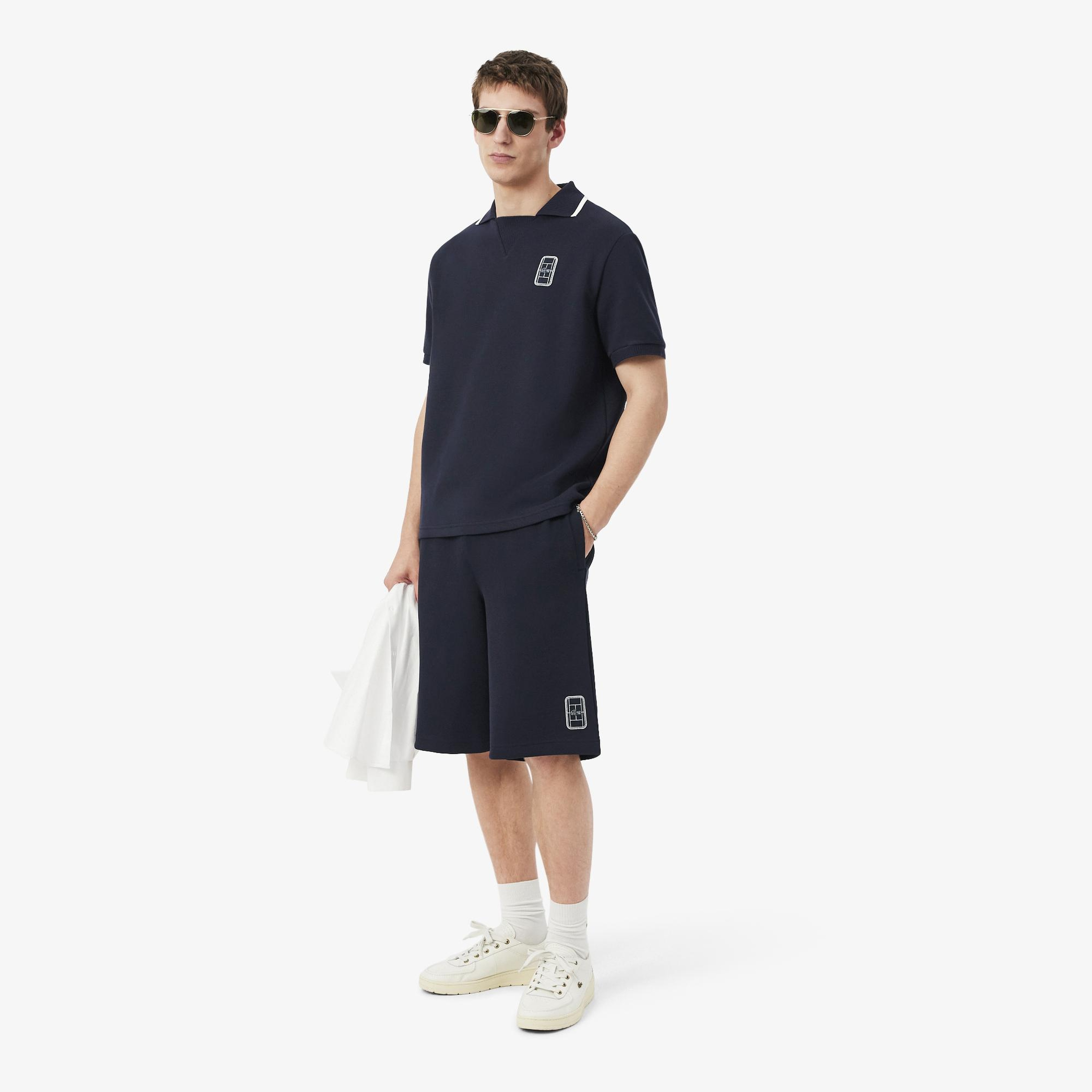 Erkek Relaxed Fit Lacivert Şort