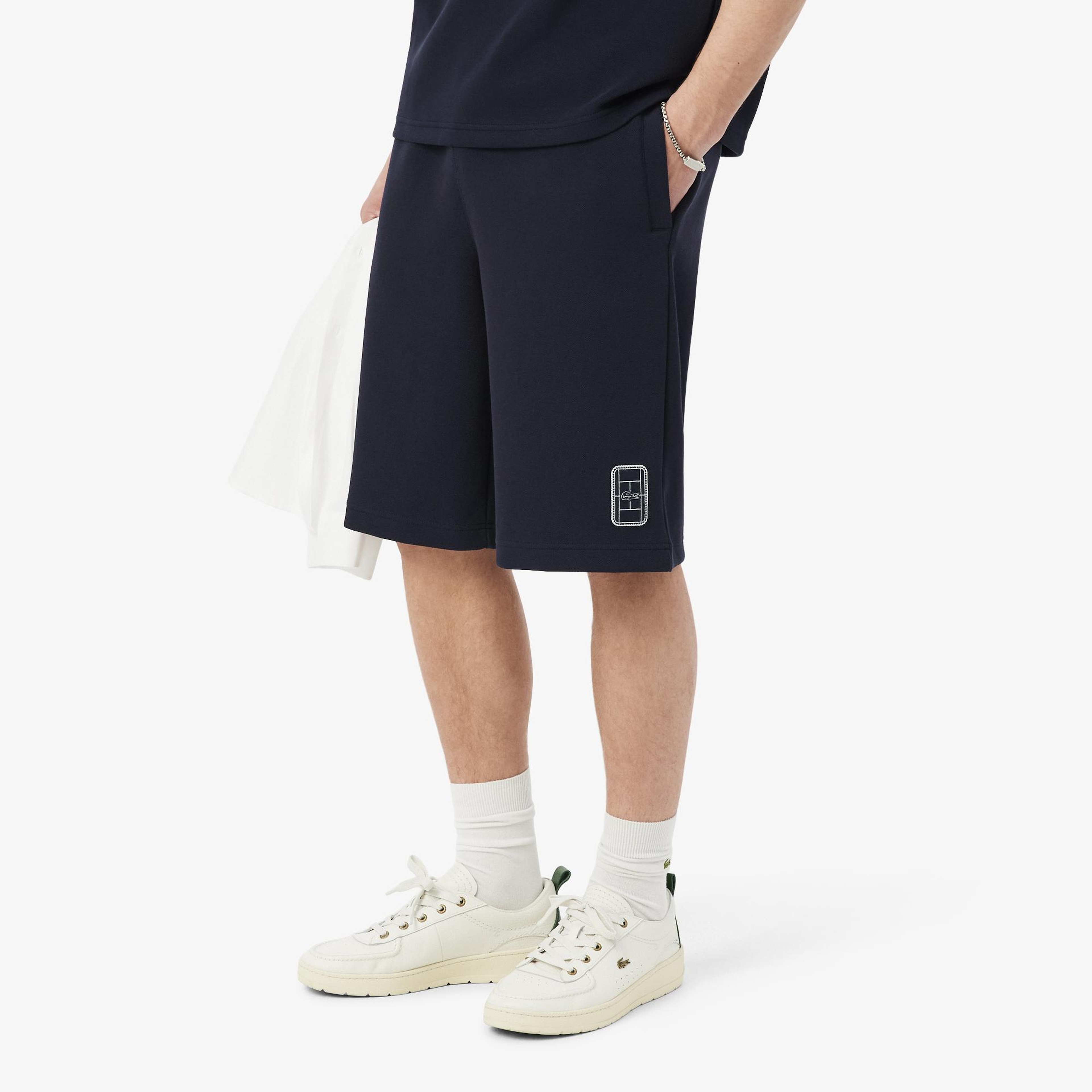 Erkek Relaxed Fit Lacivert Şort