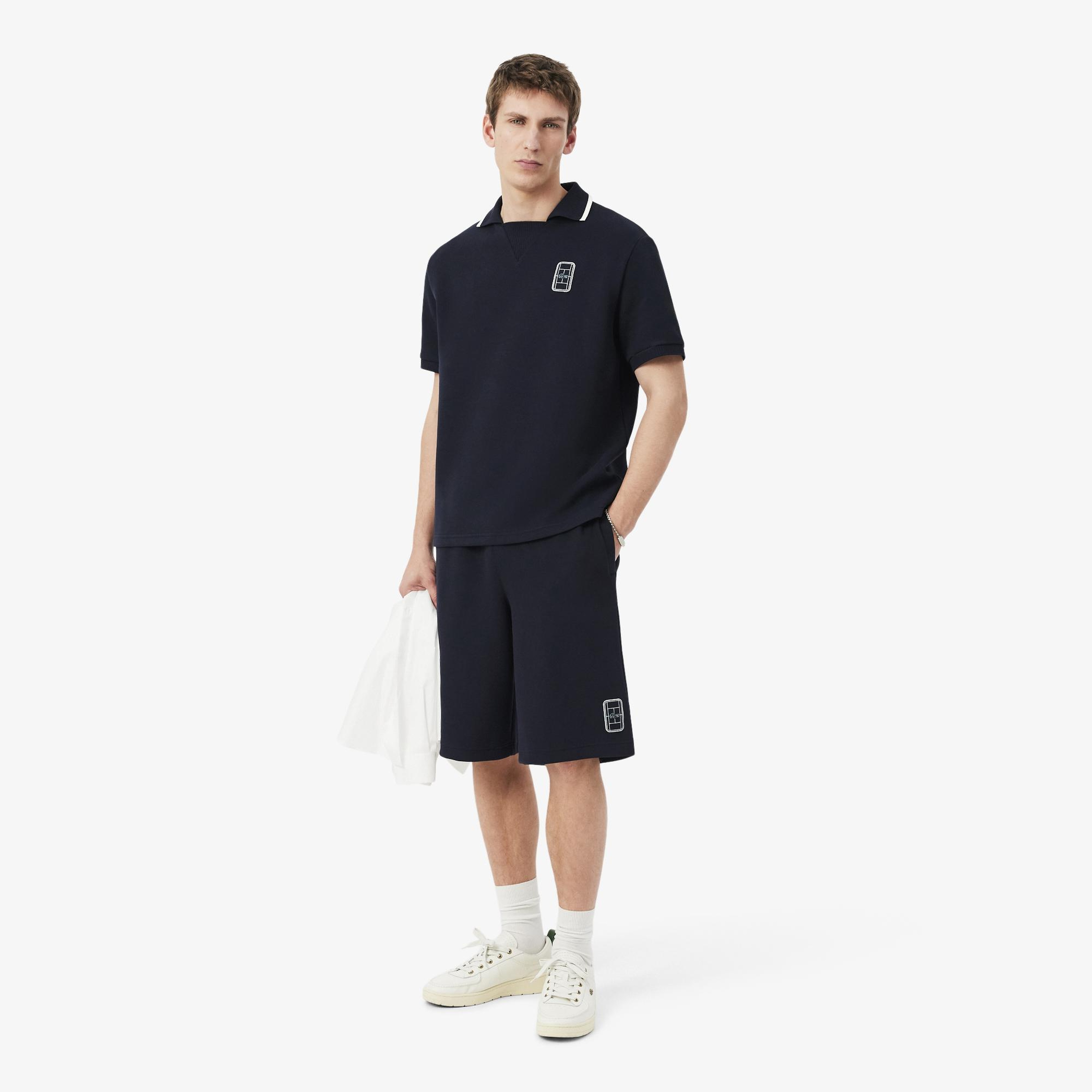 Erkek Relaxed Fit Lacivert Şort