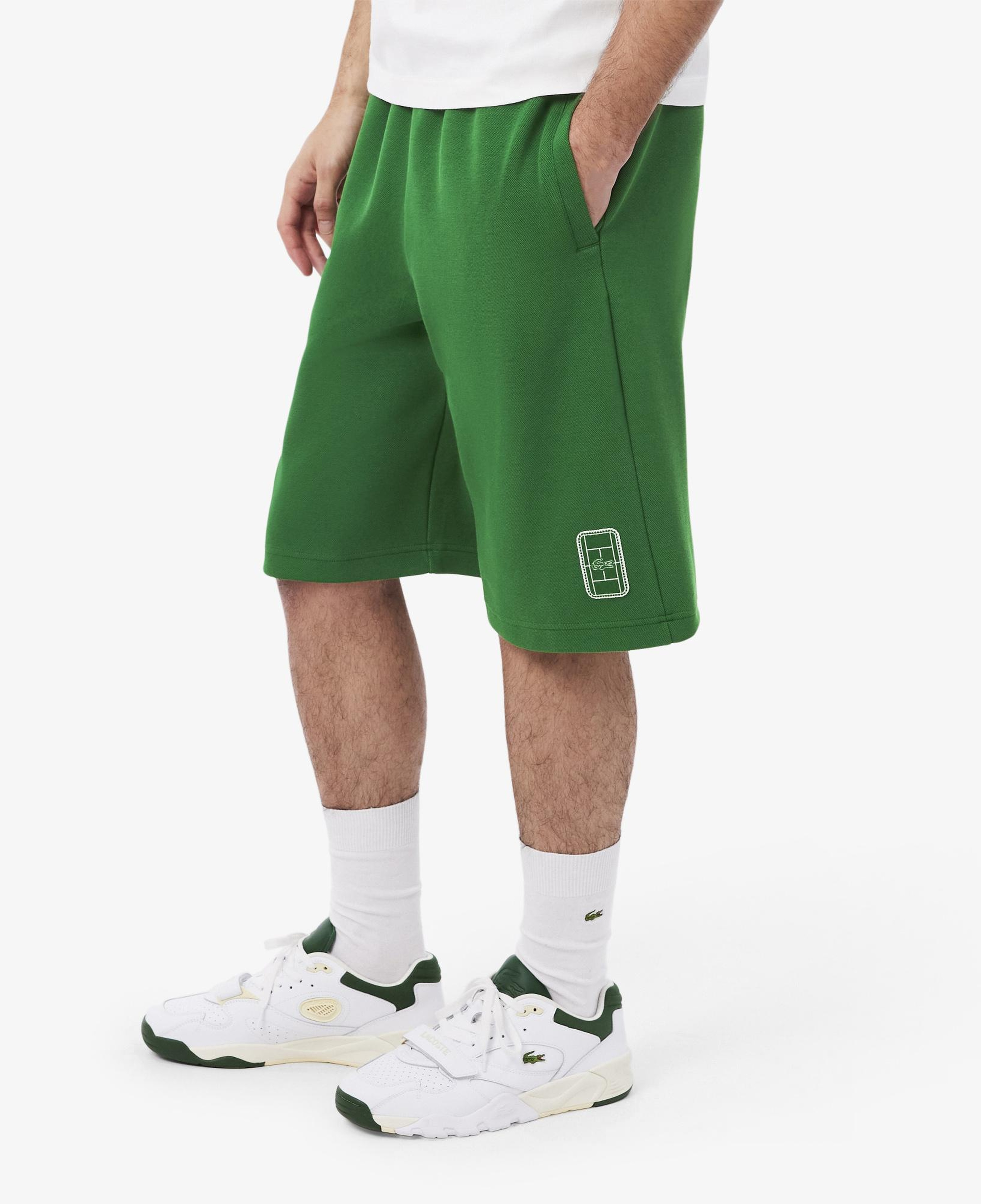 Erkek Relaxed Fit Yeşil Şort