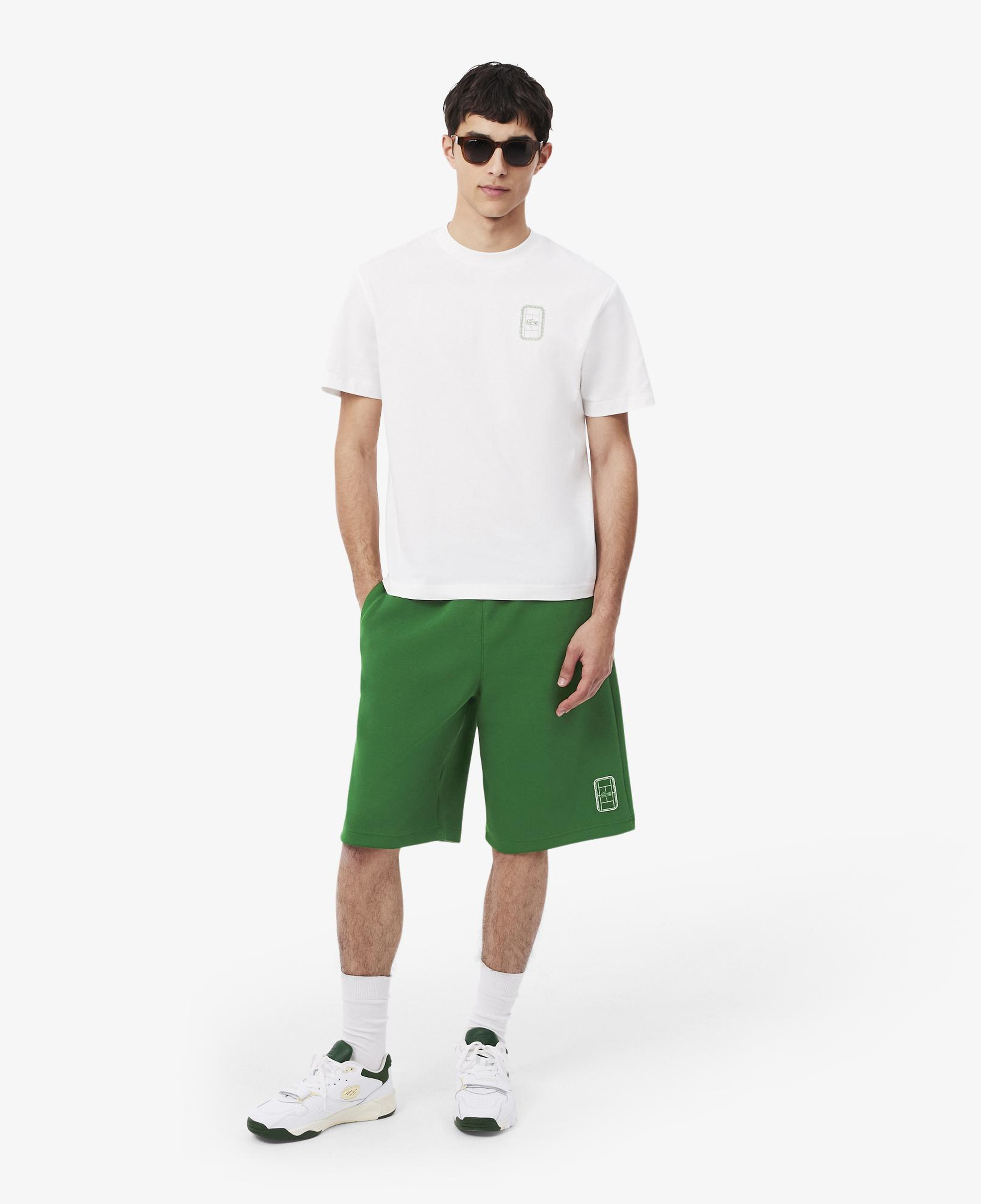 Erkek Relaxed Fit Yeşil Şort