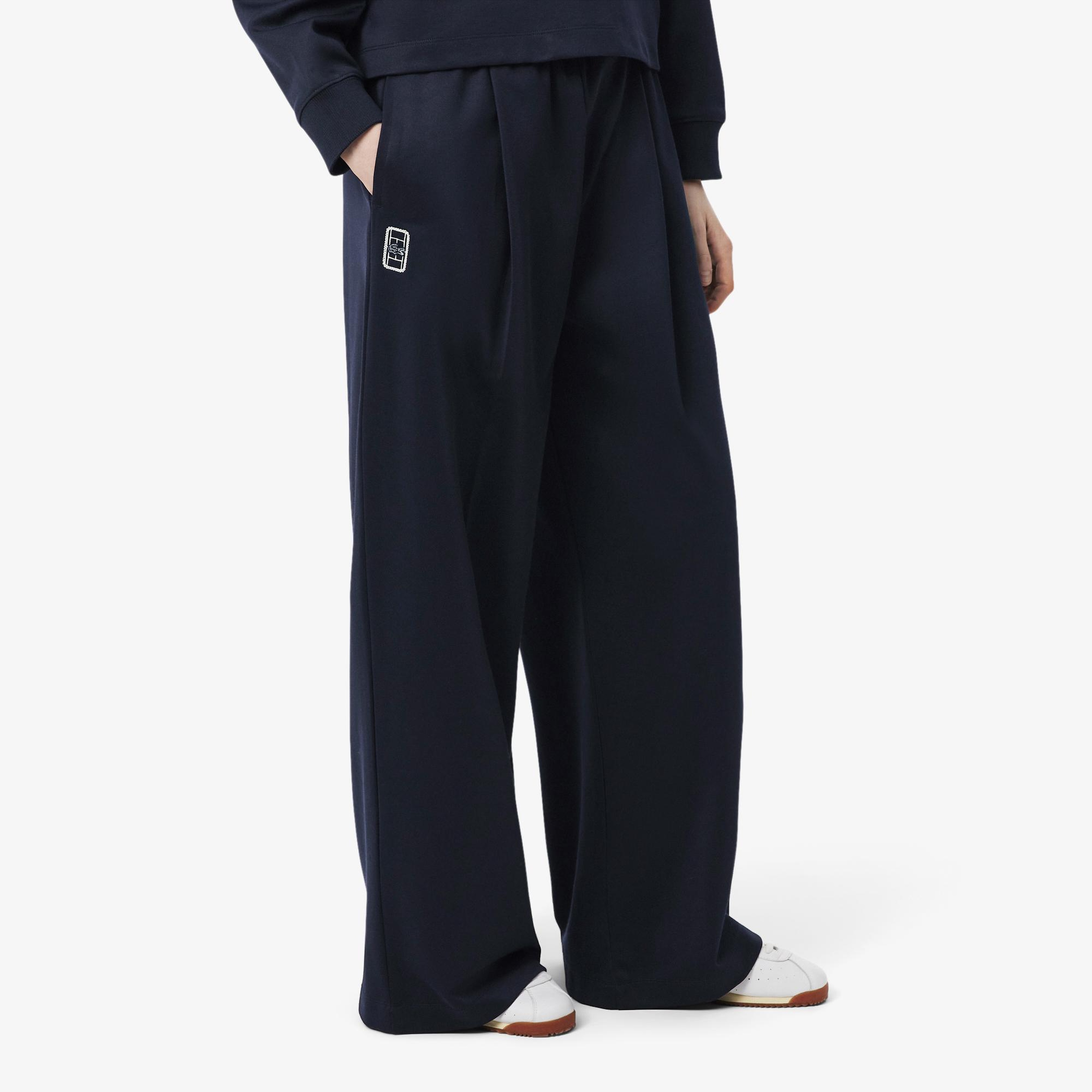 Kadın Straight Fit Lacivert Eşofman Altı