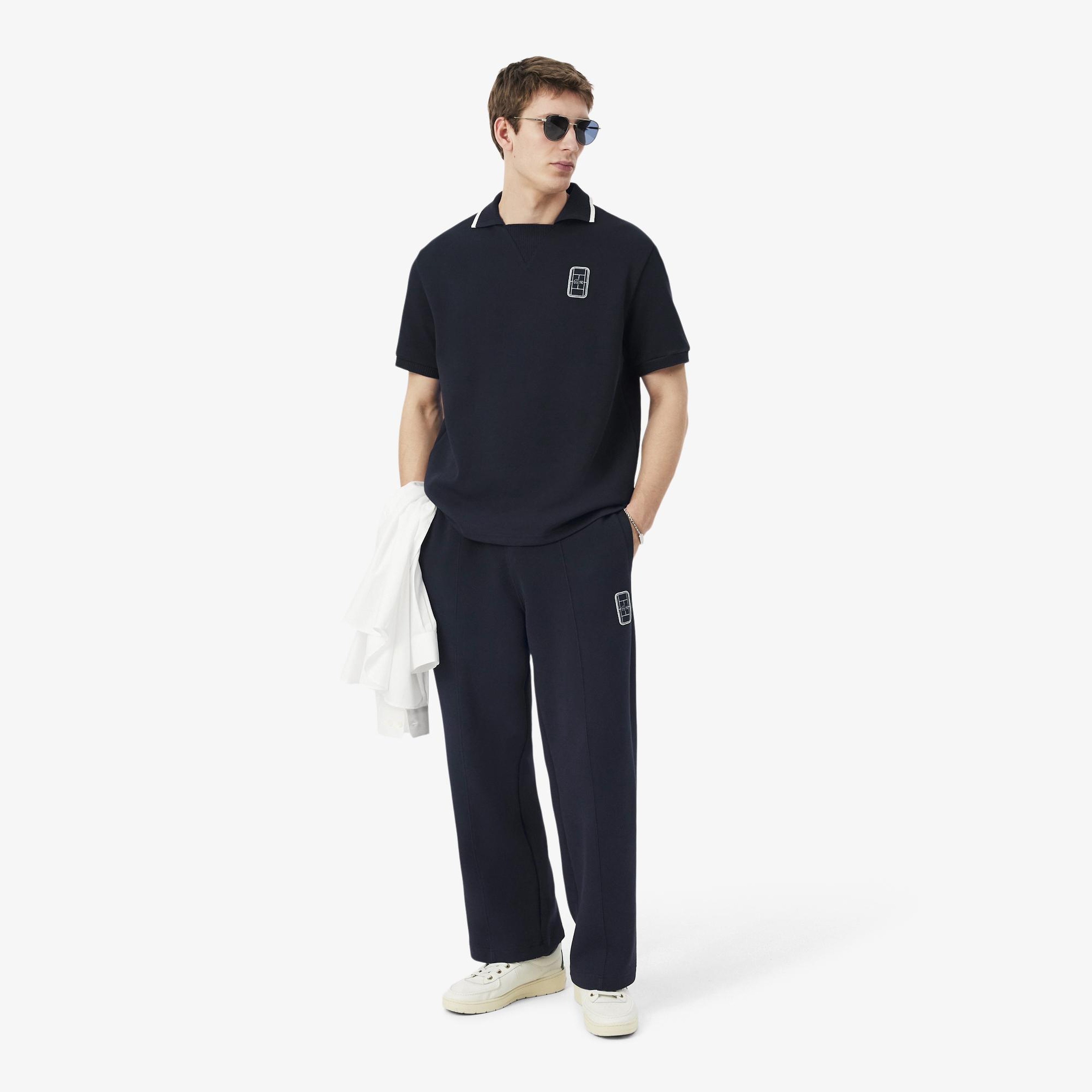 Erkek Loose Fit Lacivert Eşofman Altı
