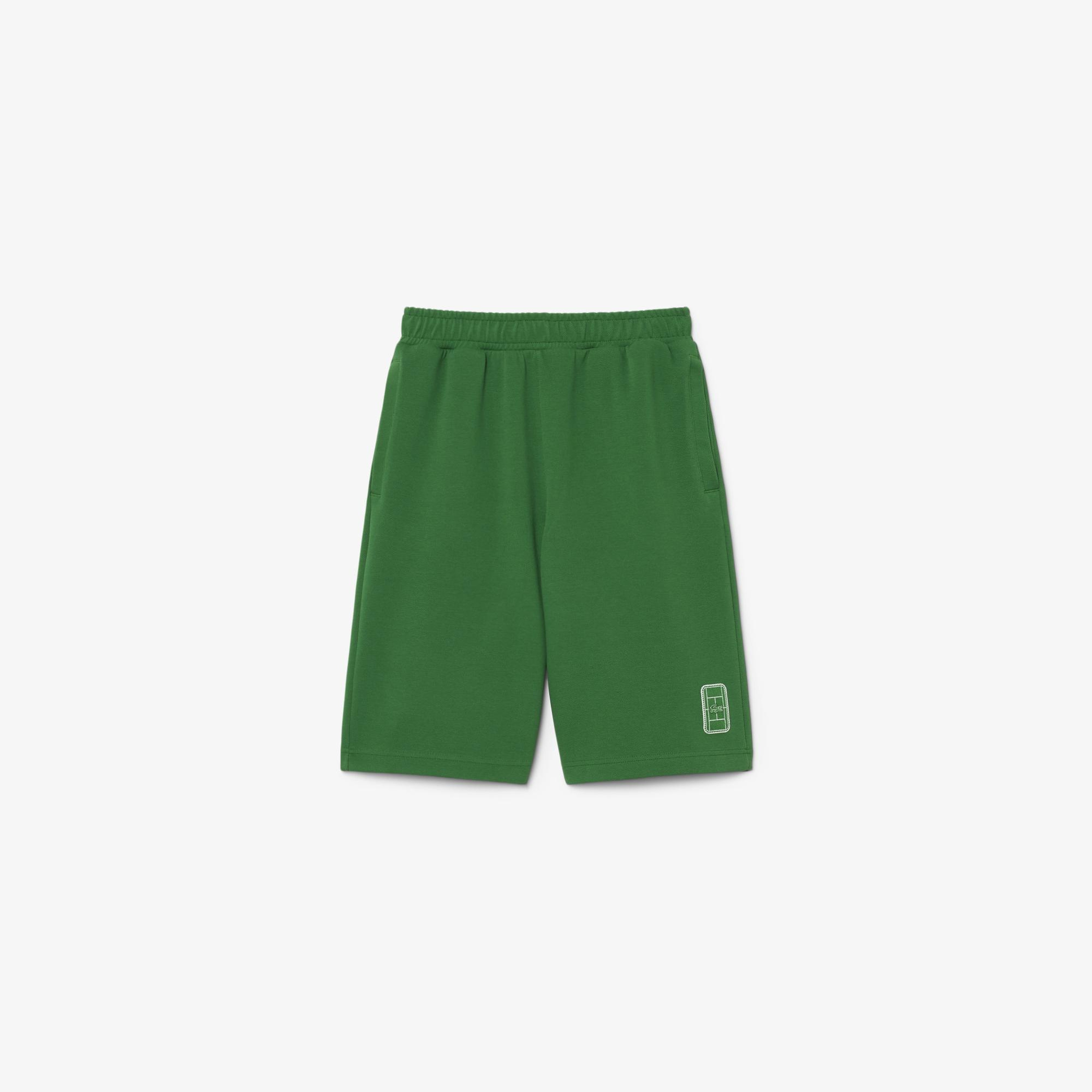 Erkek Relaxed Fit Yeşil Şort