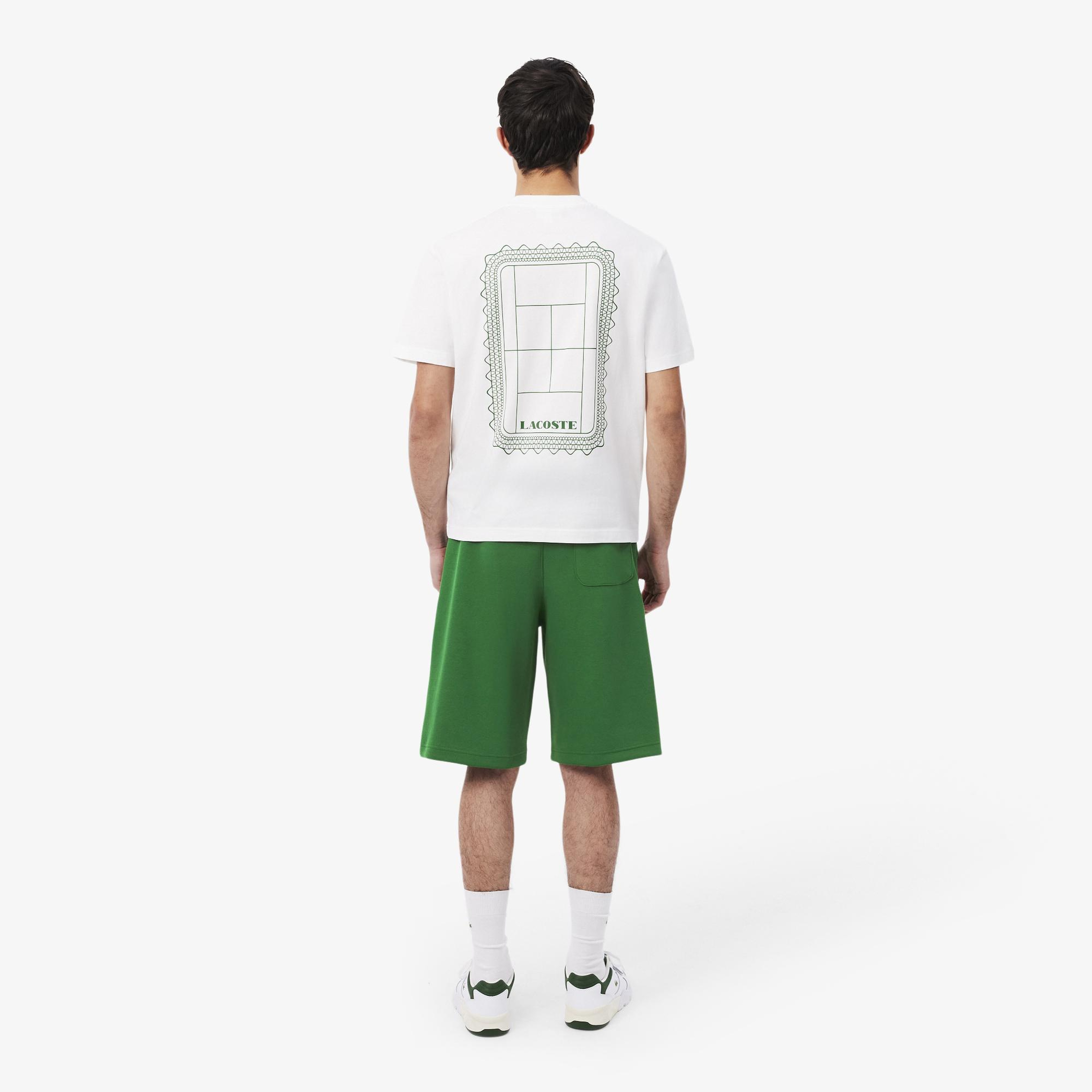 Erkek Relaxed Fit Yeşil Şort