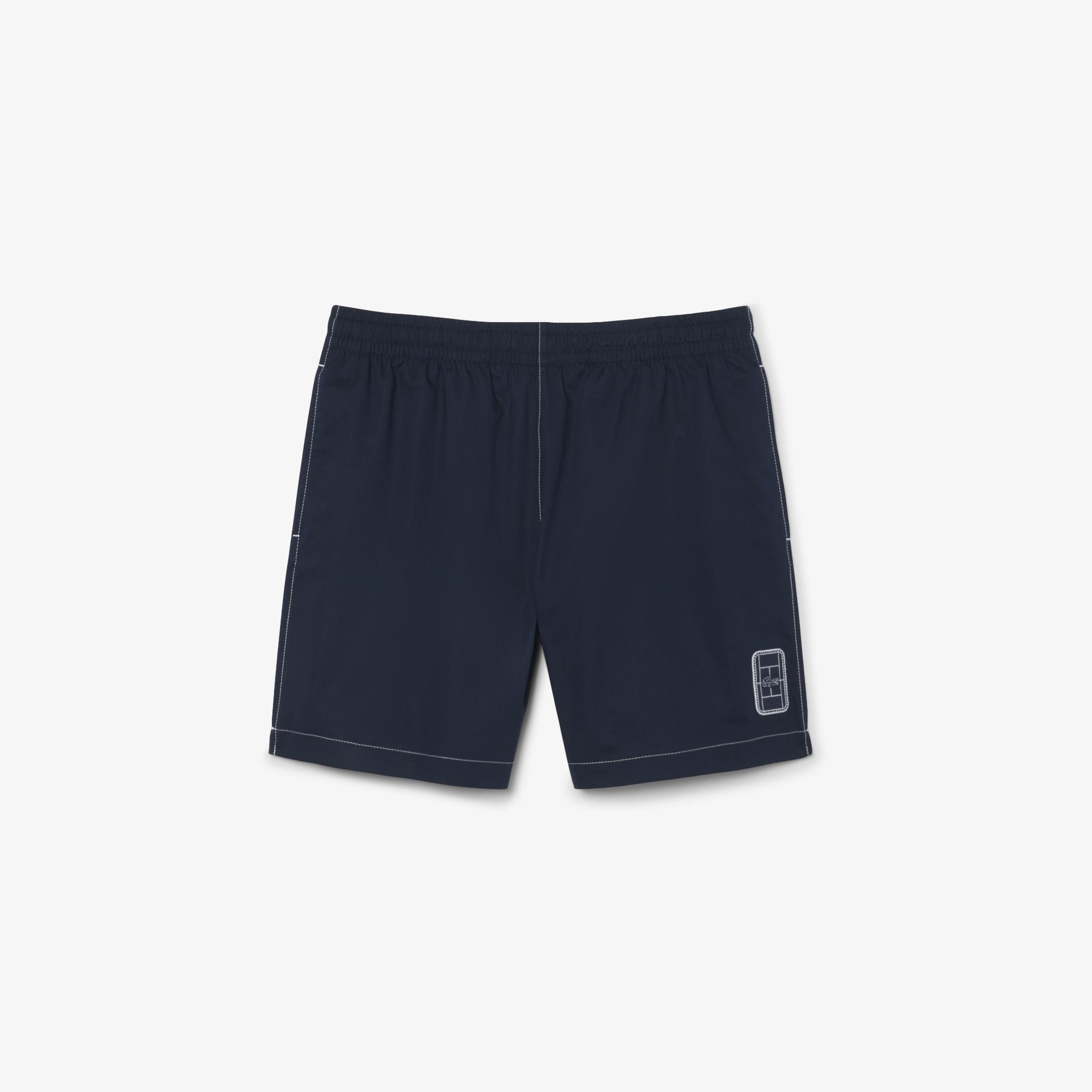 Erkek Relaxed Fit Lacivert Şort