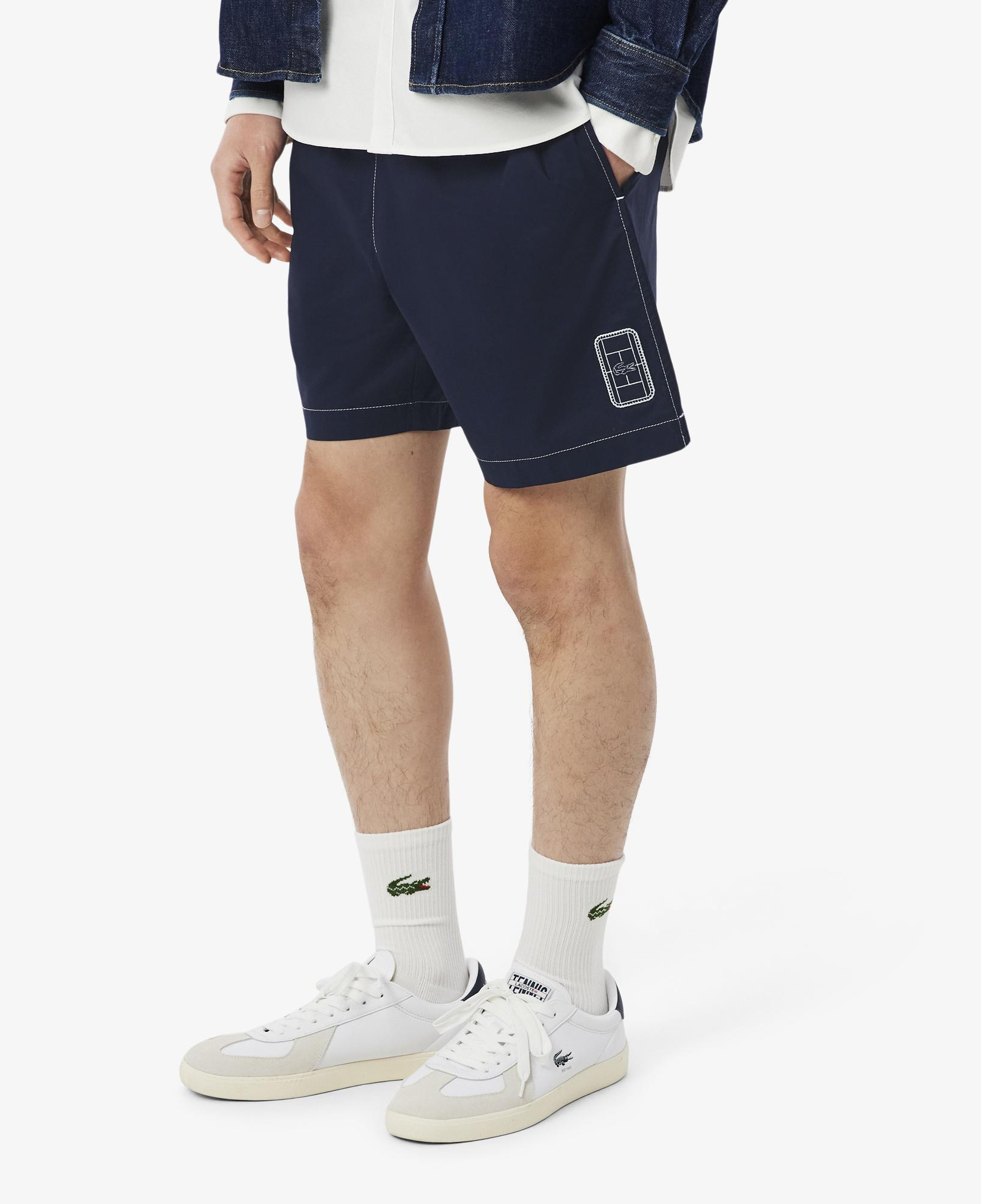 Erkek Relaxed Fit Lacivert Şort