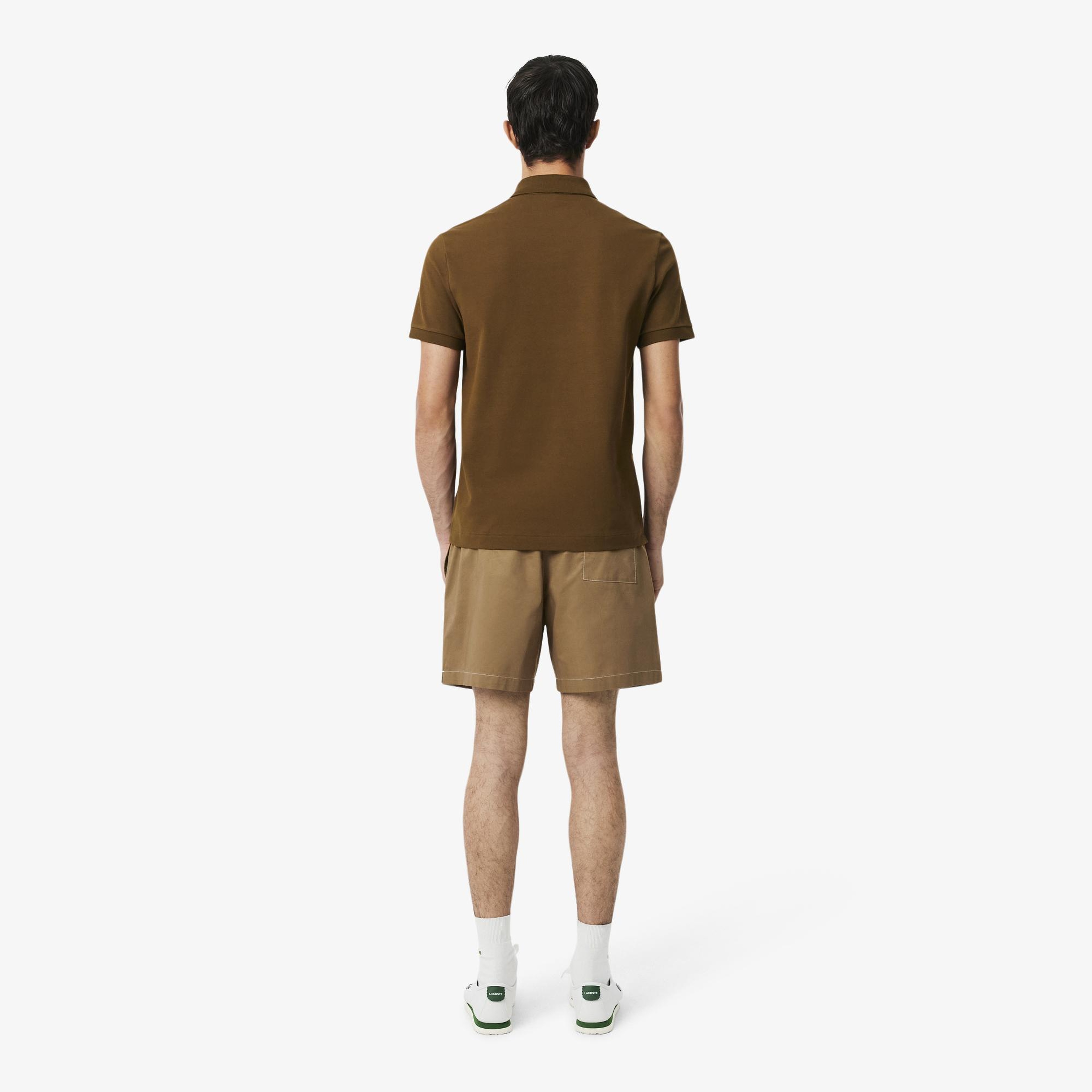 Erkek Relaxed Fit Kahverengi Şort