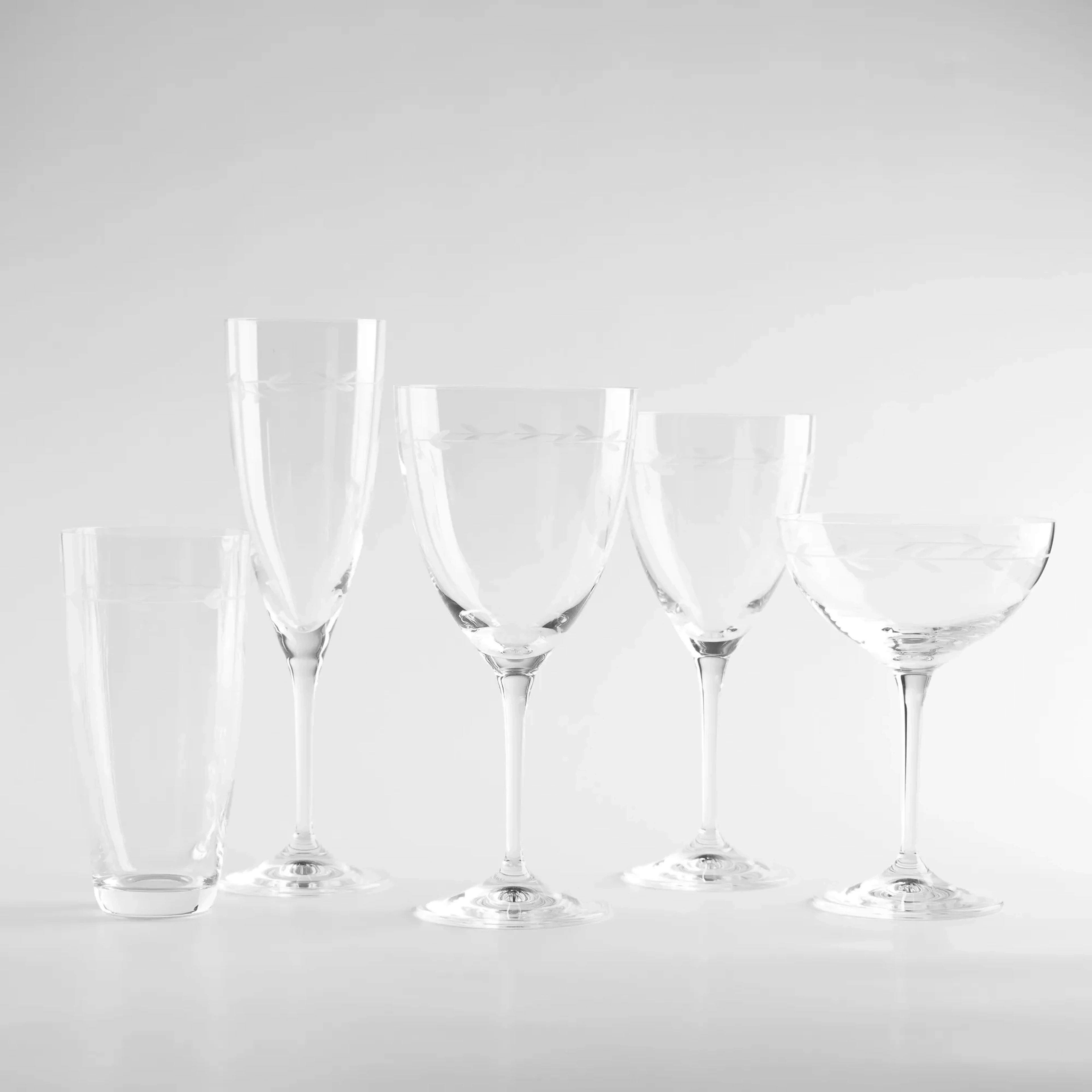 Rythym 4'lü Kristal Kırmızı Şarap Kadehi 400 cc