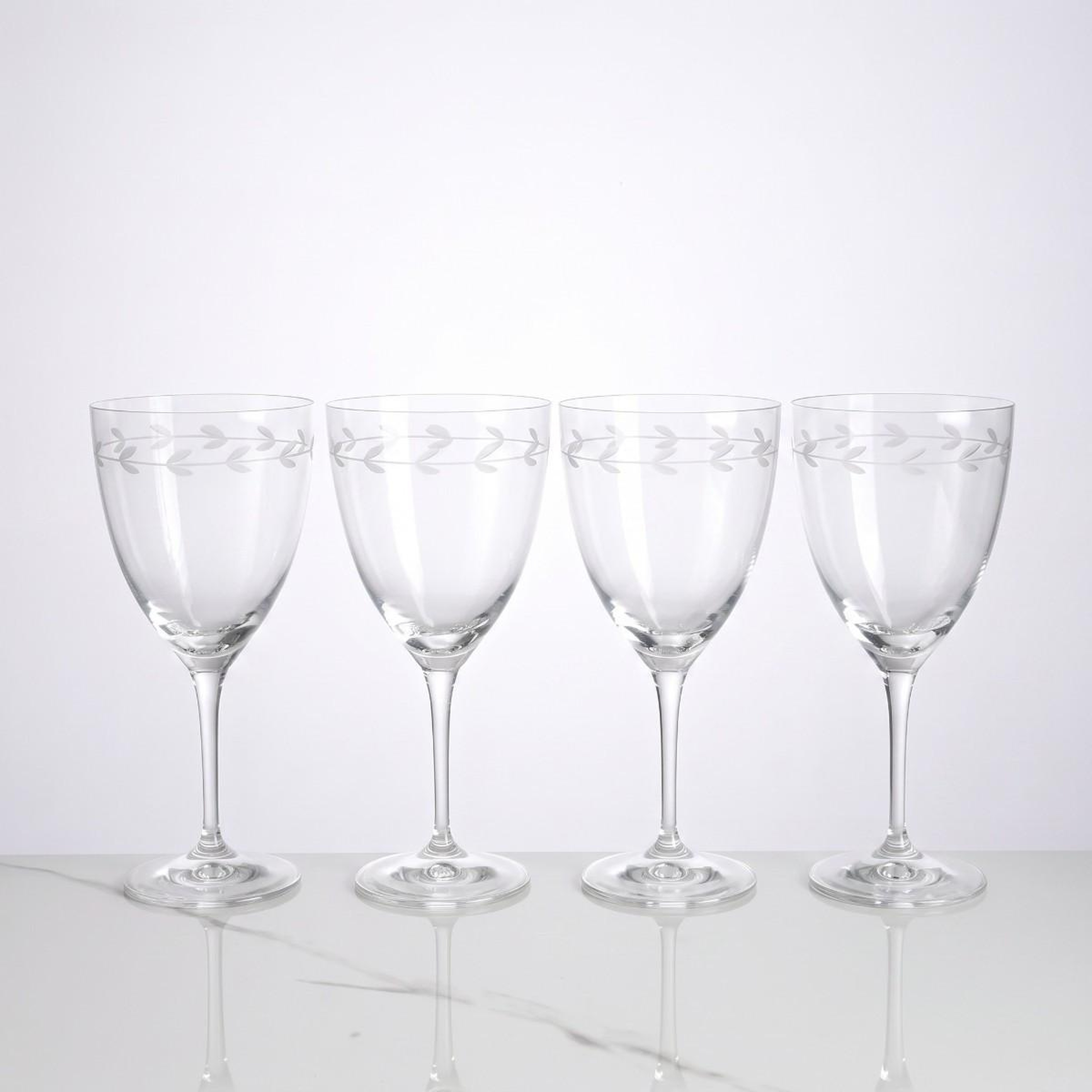 Rythym 4'lü Kristal Kırmızı Şarap Kadehi 400 cc