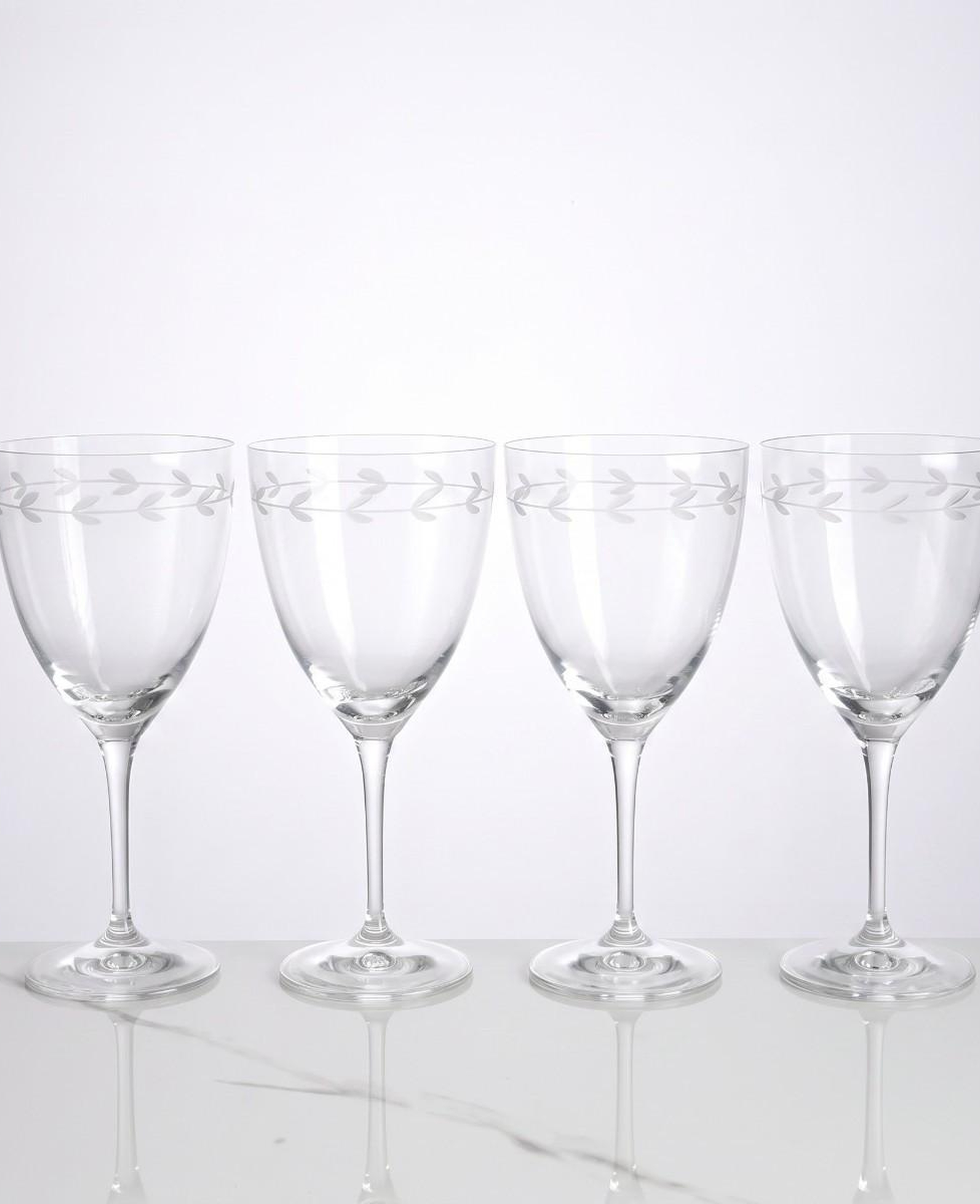 Rythym 4'lü Kristal Kırmızı Şarap Kadehi 400 cc