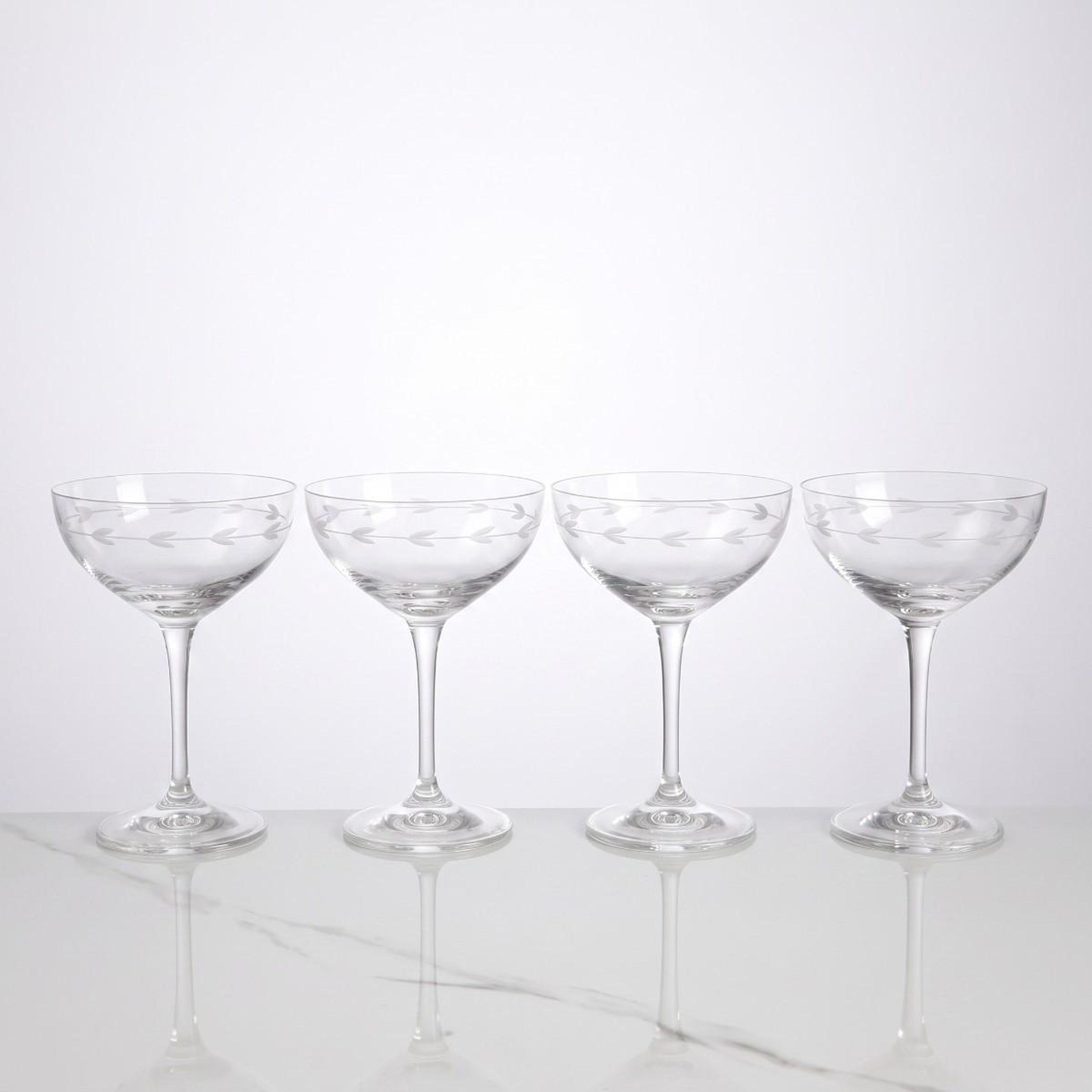 Rythym 4'lü Kristal Şampanya Kadehi 220 cc