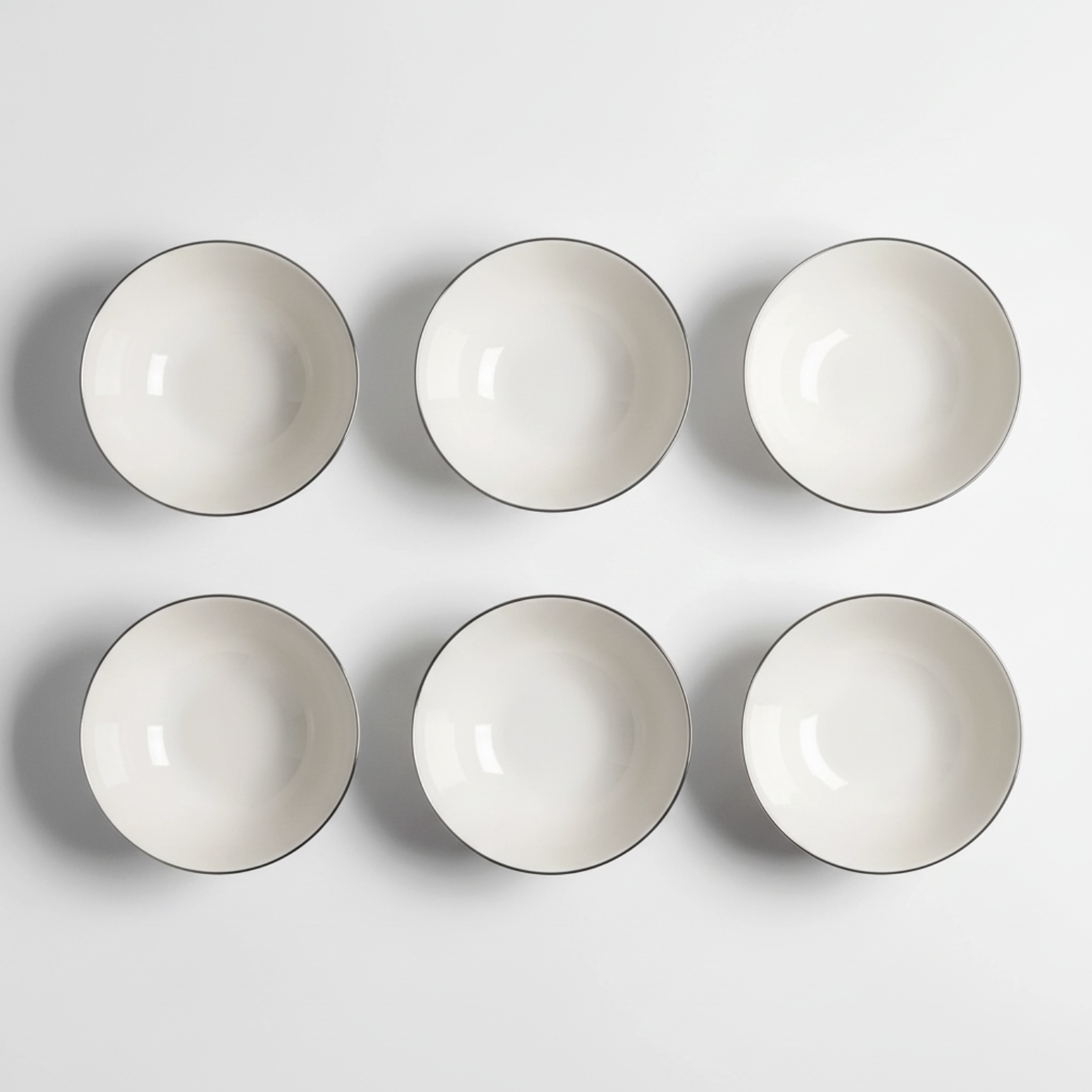 Elias Platin 6'lı Kase 14 Cm
