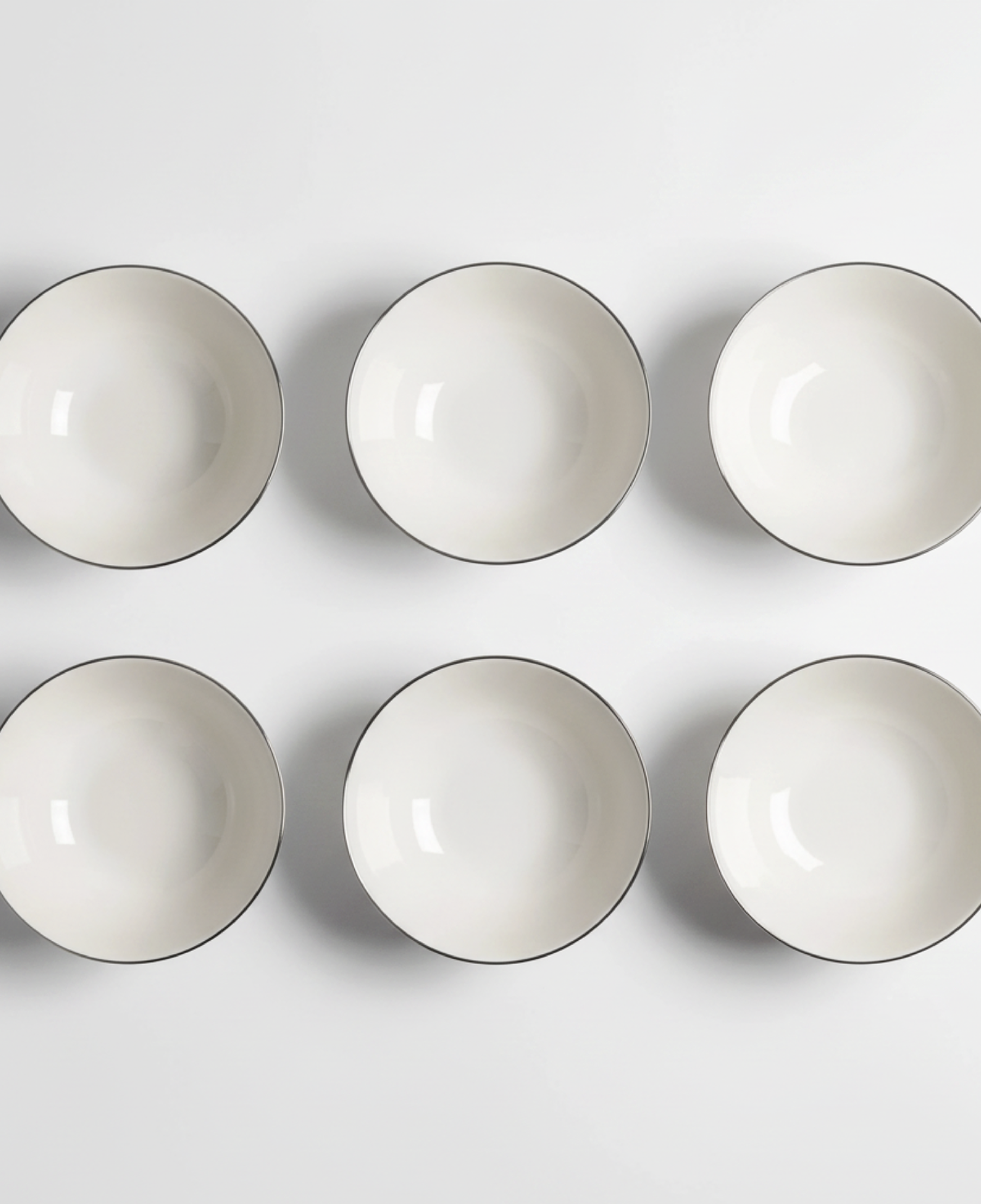 Elias Platin 6'lı Kase 14 Cm