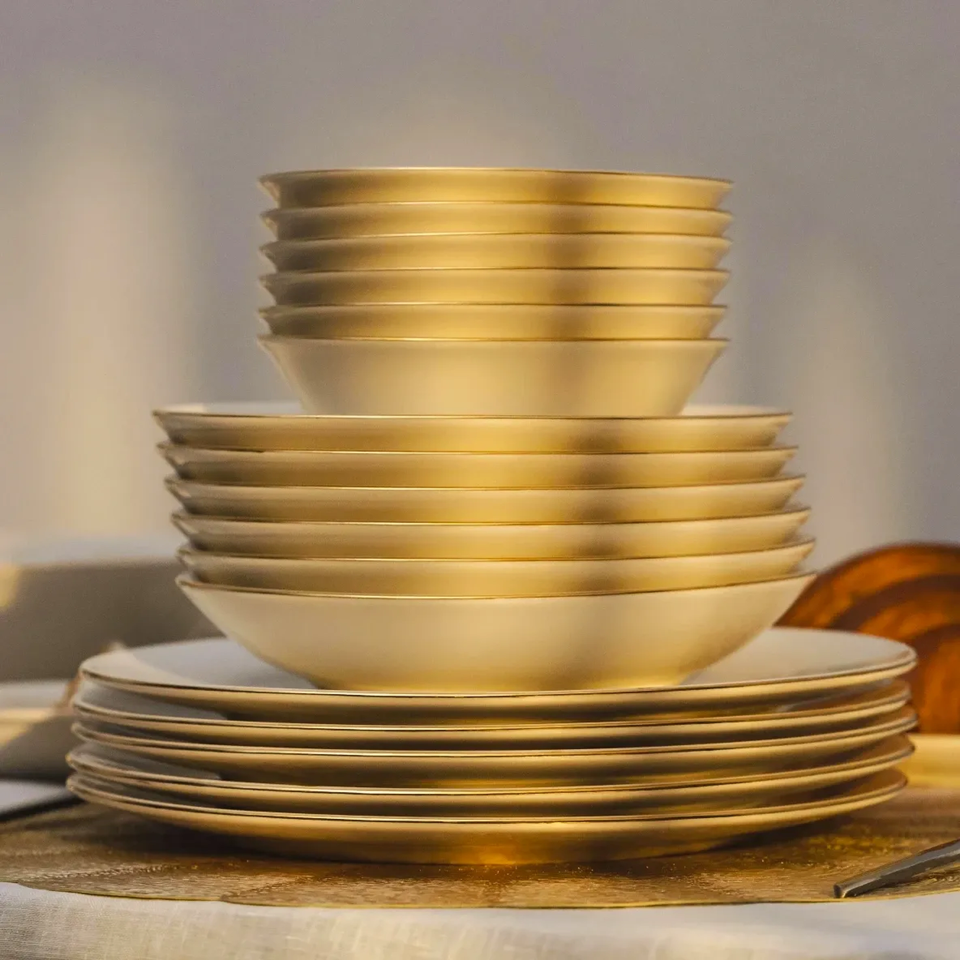 Elias Platin 6'lı Kase 14 Cm