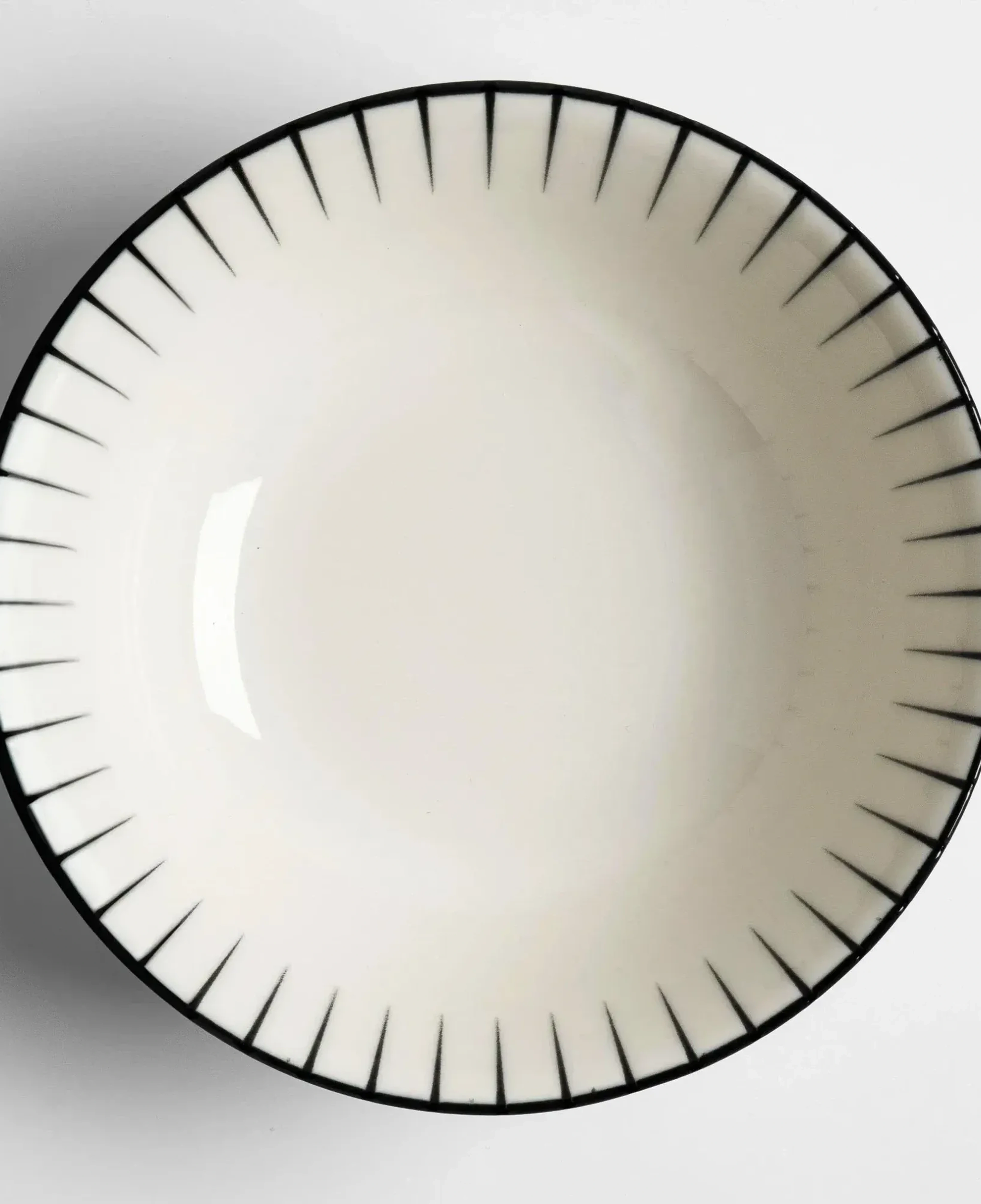 Aspen 2'li Çizgili Salata Kasesi 25 Cm
