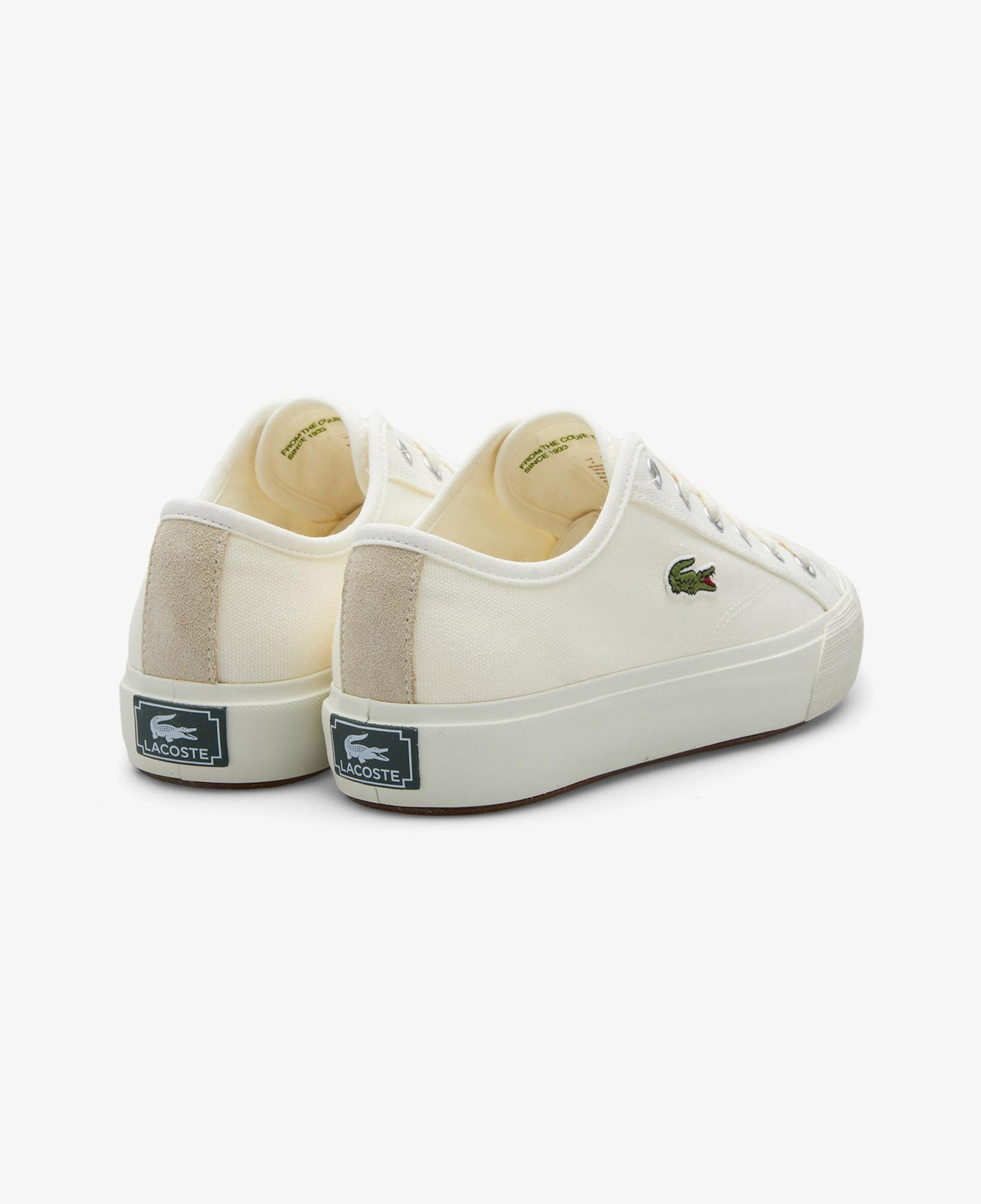Lacoste Backcourt Kadın Krem Sneaker