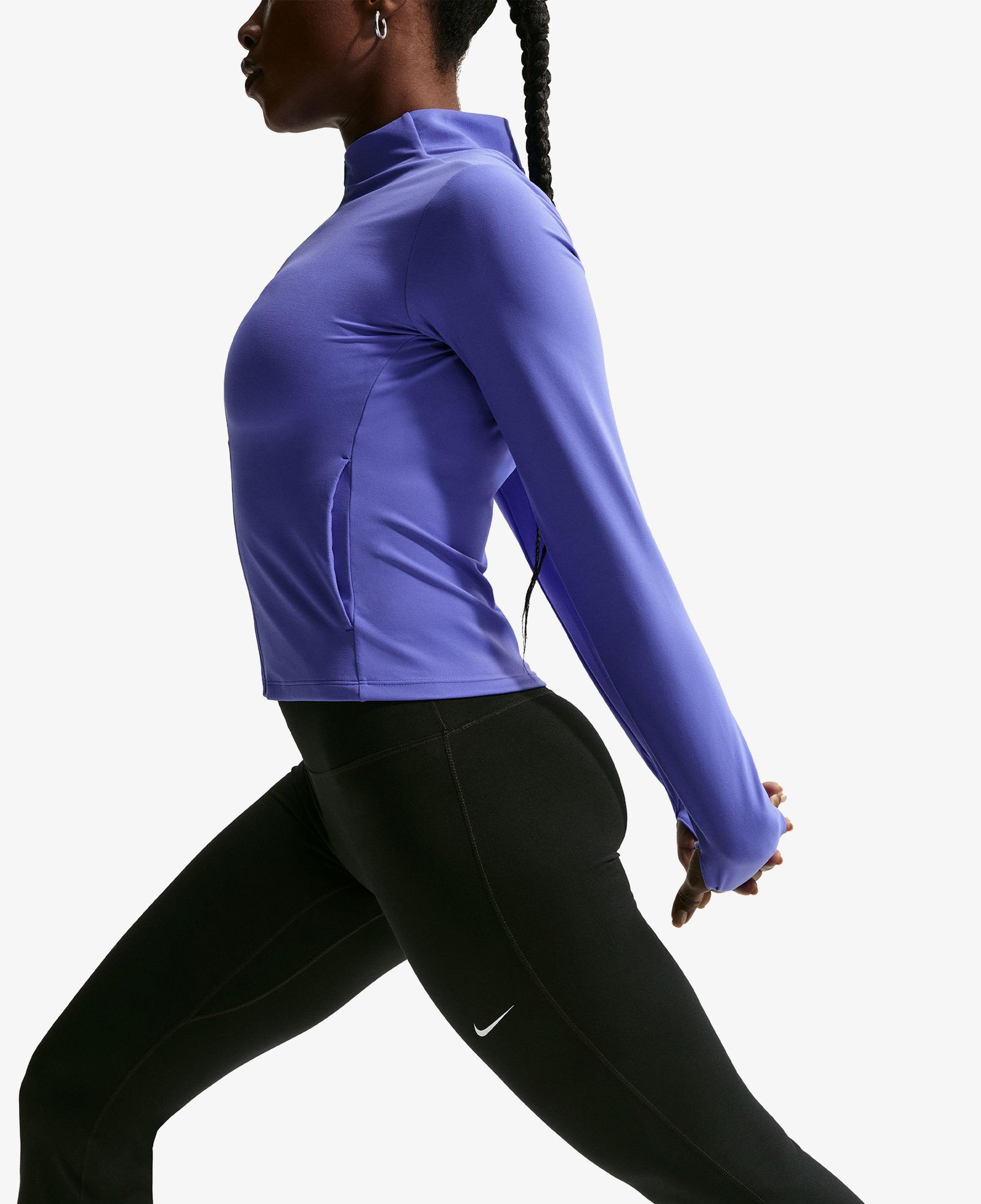 Nike Dri-Fit One Yüksek Belli Kadın Siyah Tayt