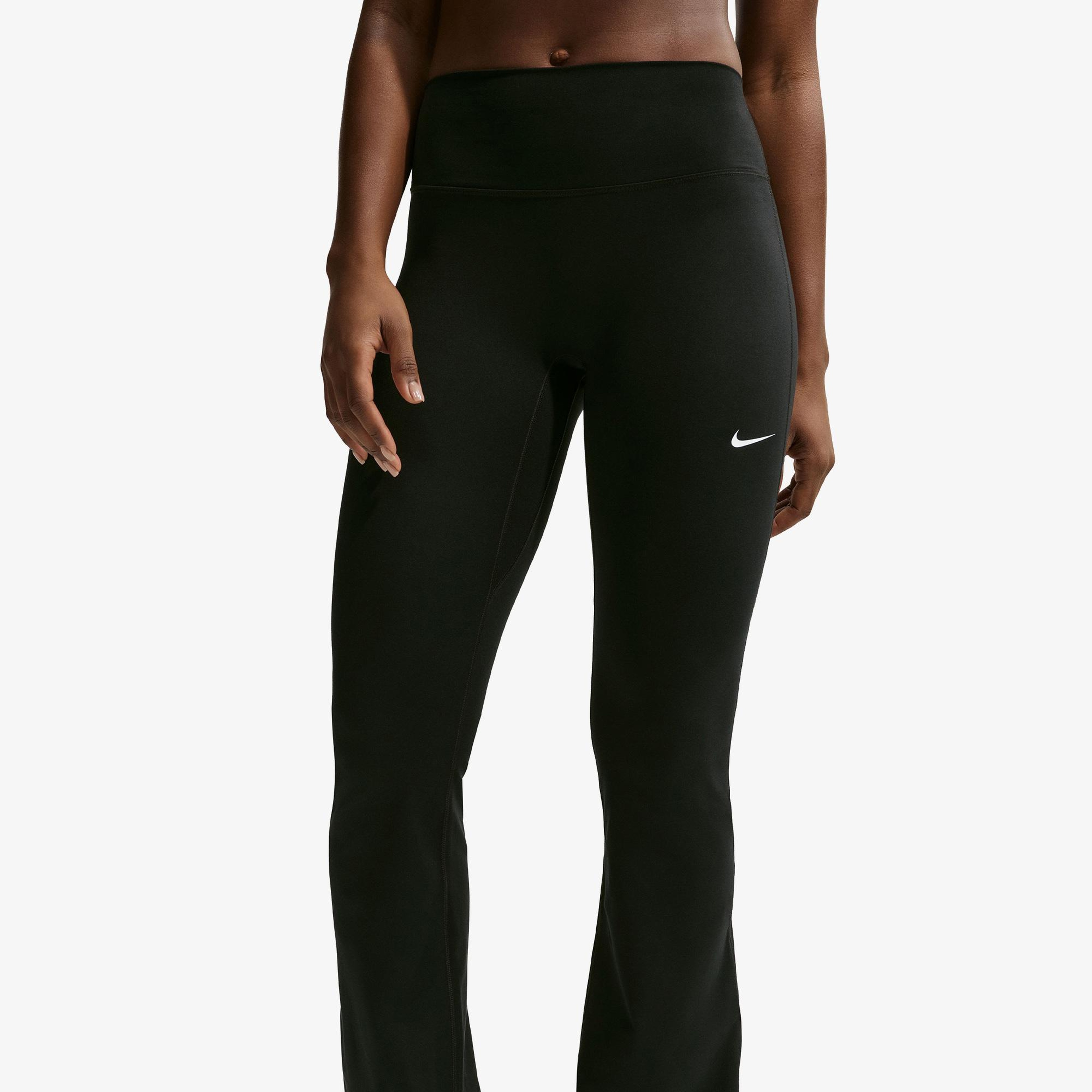 Nike Dri-Fit One Yüksek Belli Kadın Siyah Tayt