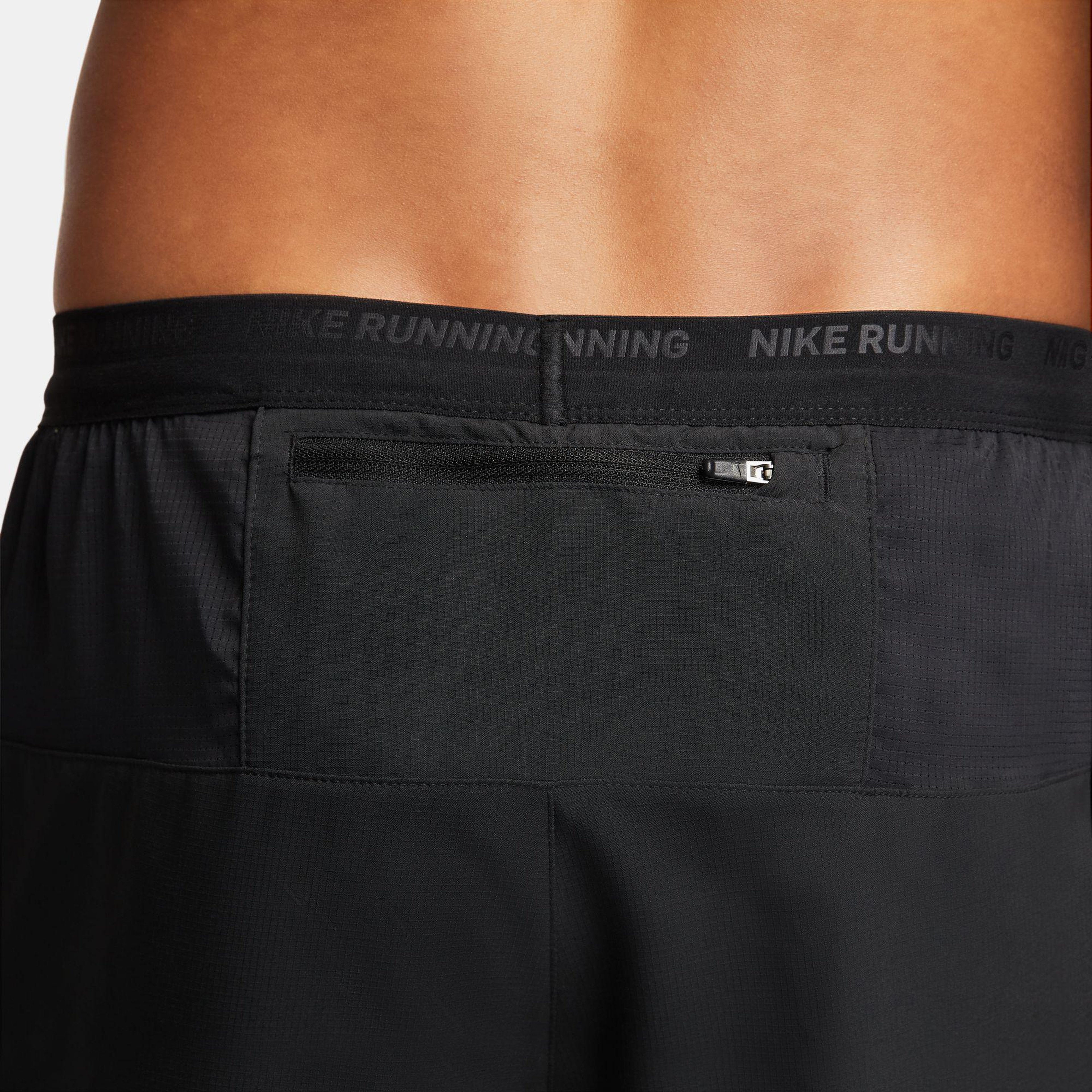 Nike Dri-Fit Stride 13 cm Hybrid Erkek Siyah Şort