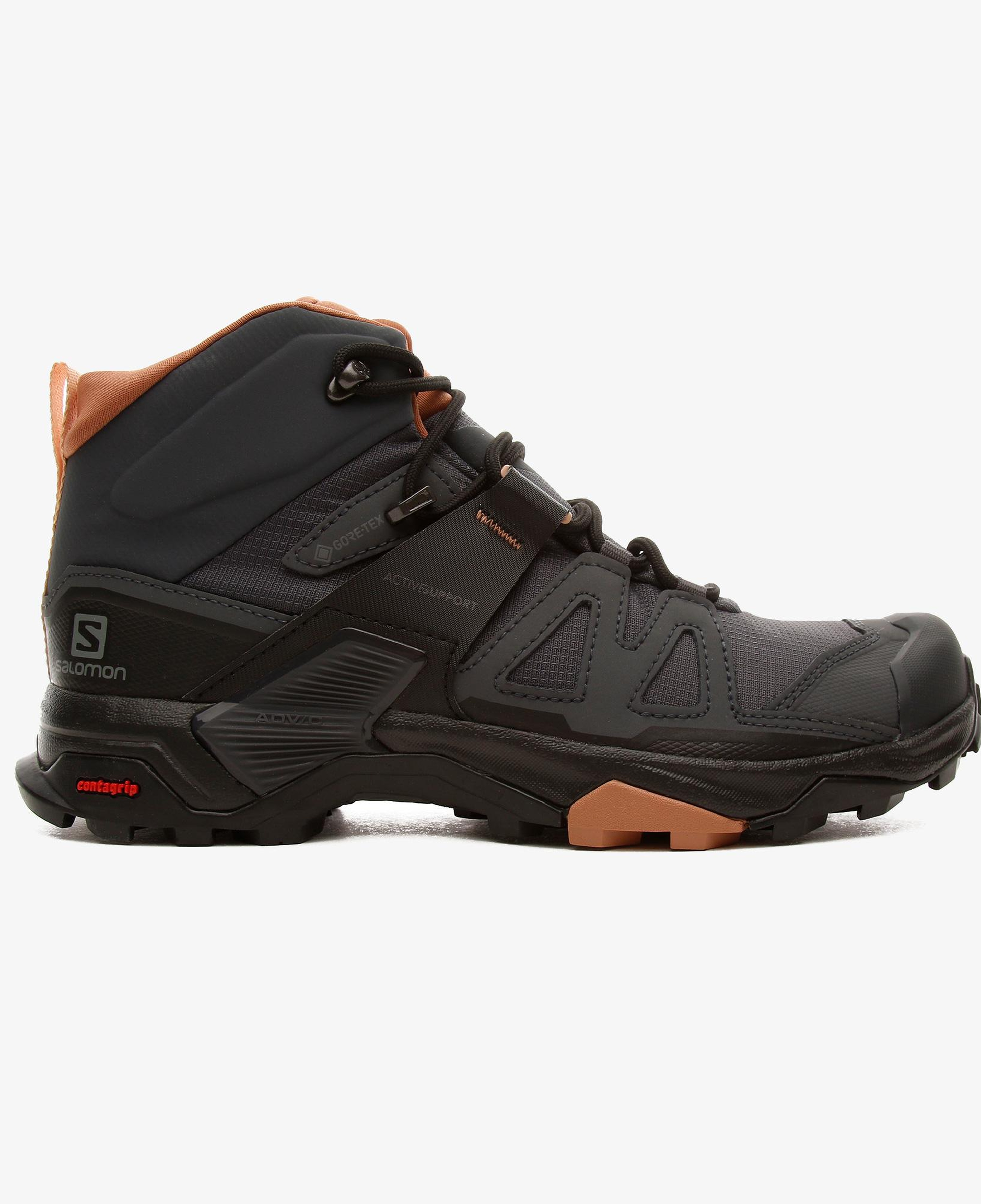 Salomon X Ultra 4 Mid Gore-Tex Kadın Gri Outdoor Bot