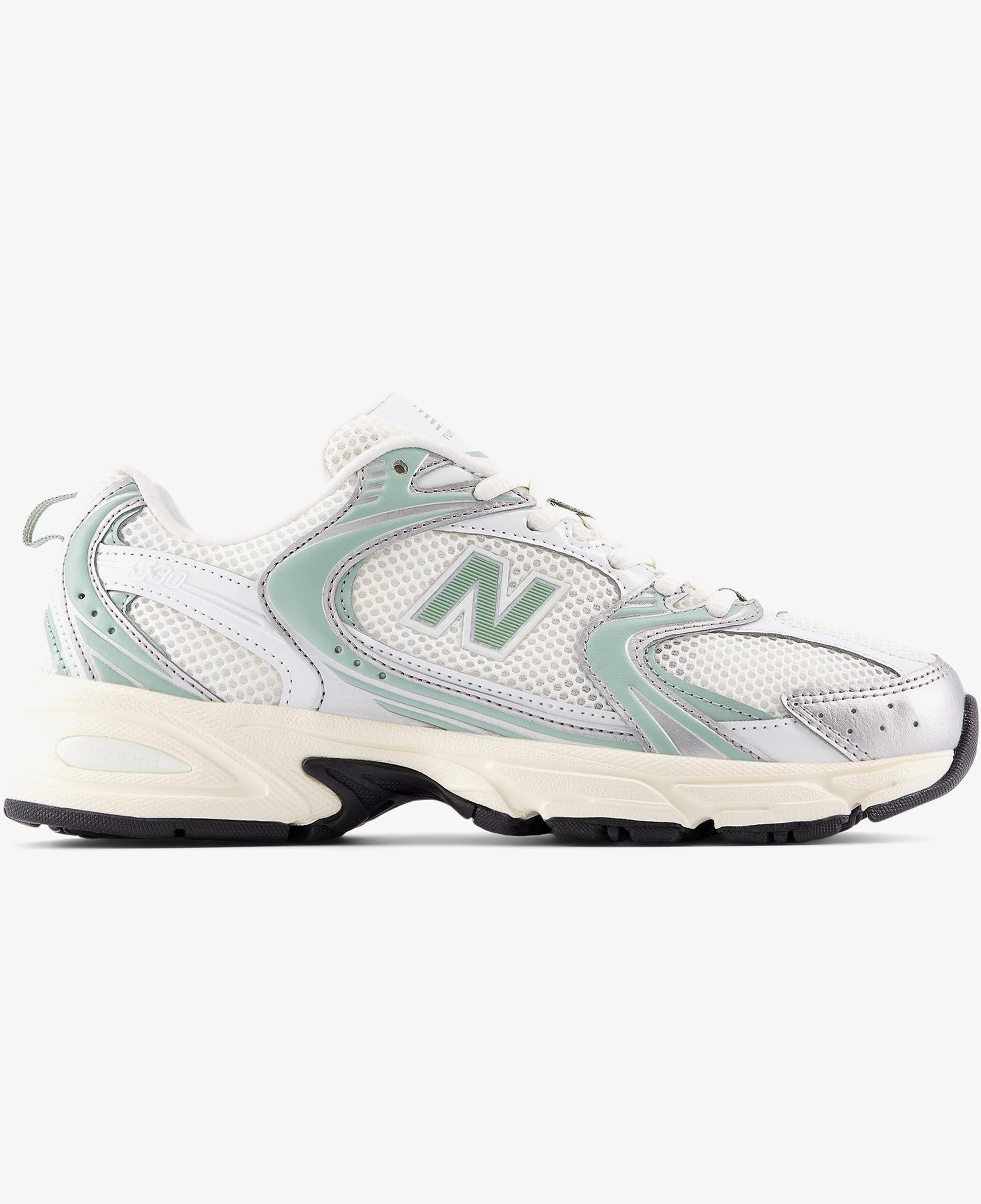 New Balance 530 Lifestyle Kadın Gri/Yeşil Spor Ayakkabı