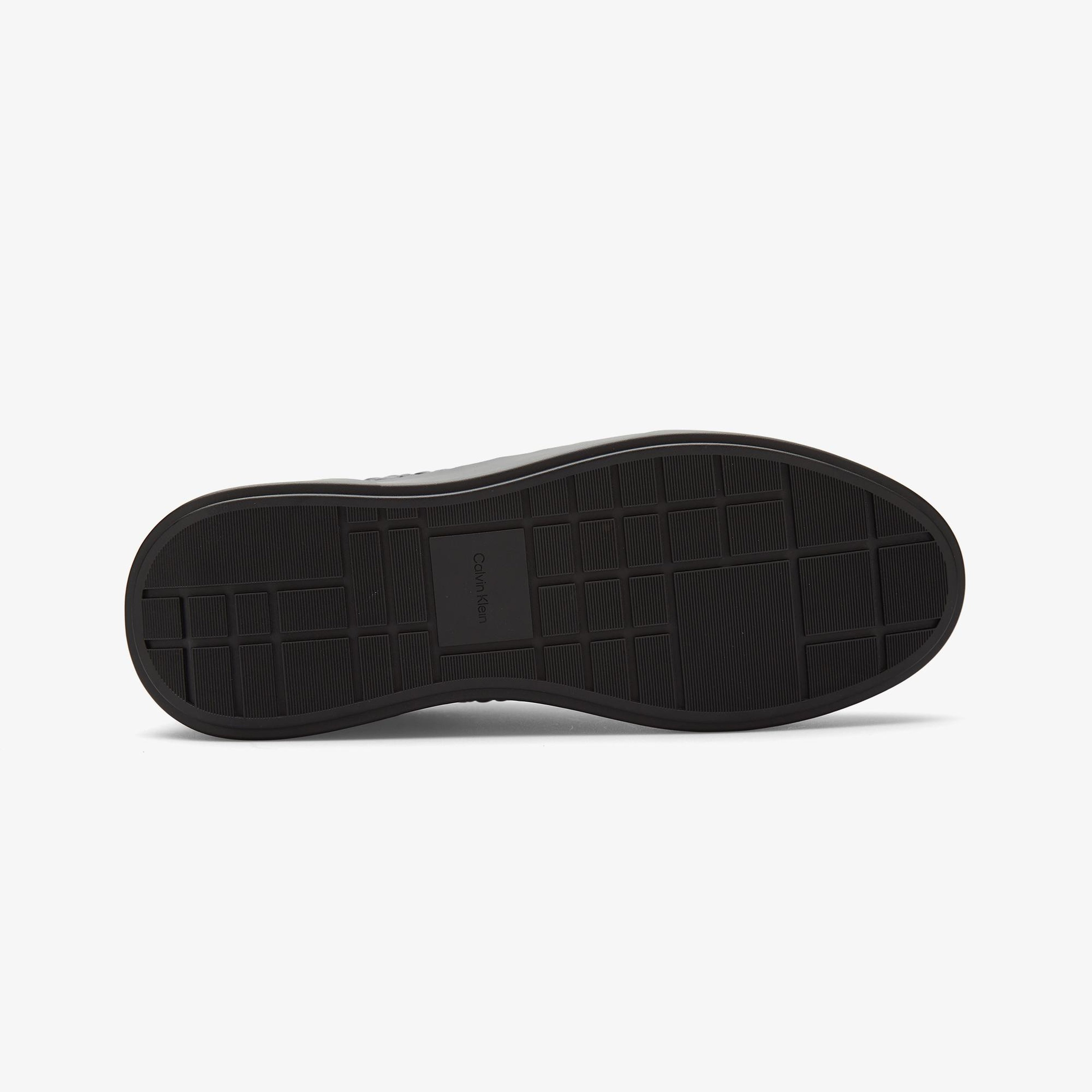 Calvin Klein Chunky Cupsole Lace Up Erkek Siyah Sneaker