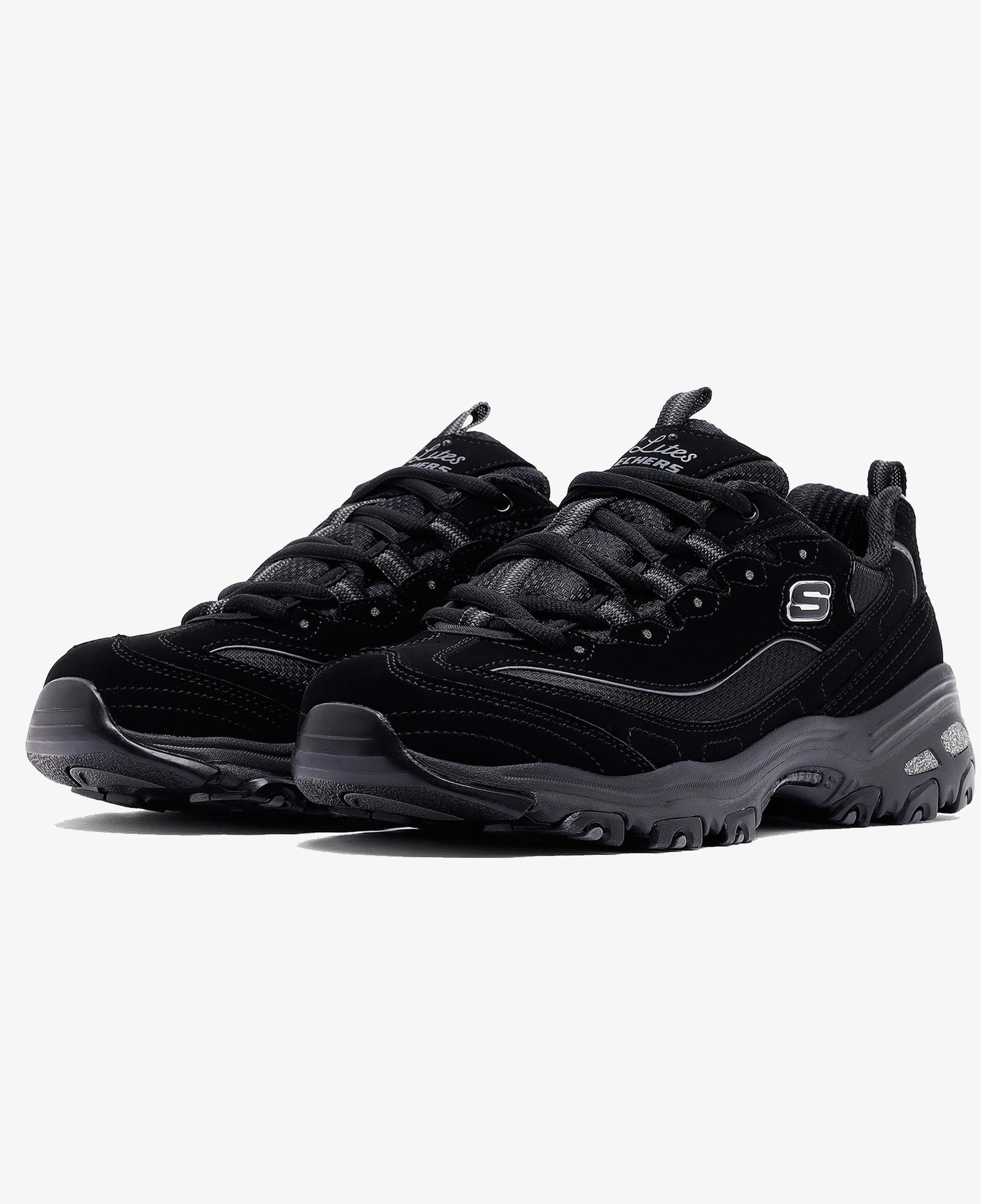 Skechers D'Lites Biggest Fan Kadın Siyah Spor Ayakkabı