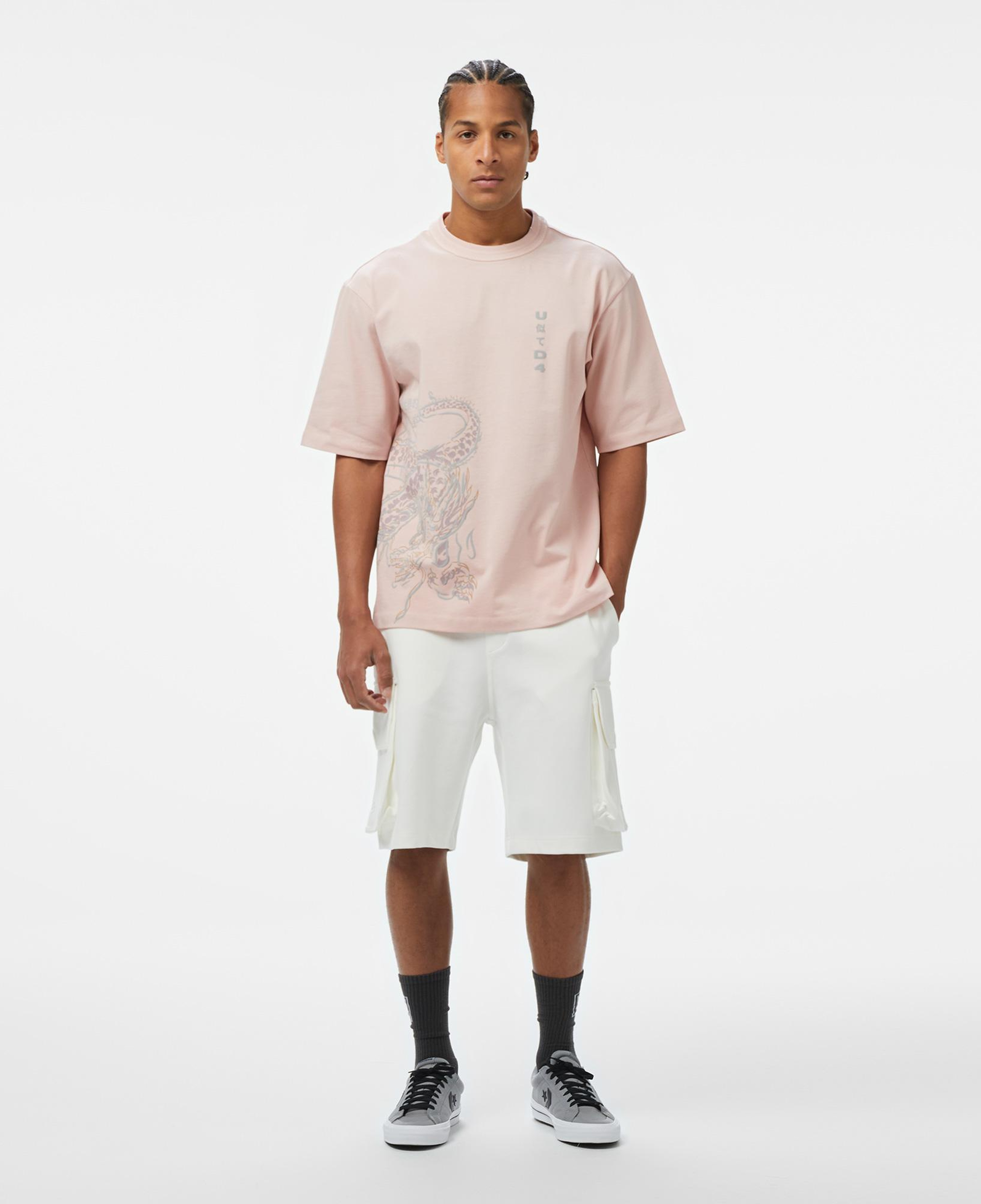 UNITED4 Classic Erkek Pembe T-Shirt
