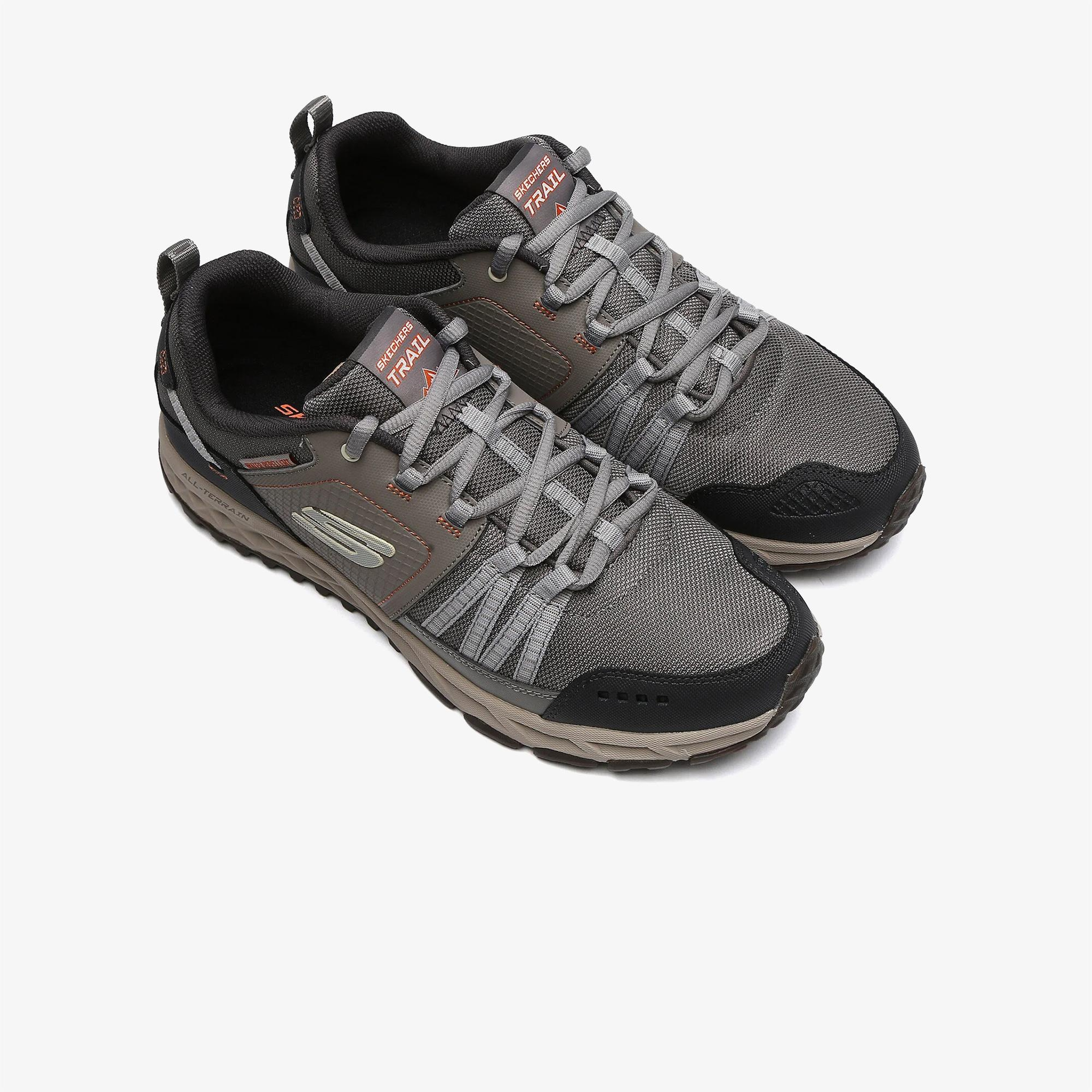 Skechers Escape Plan Erkek Gri Outdoor Ayakkabı