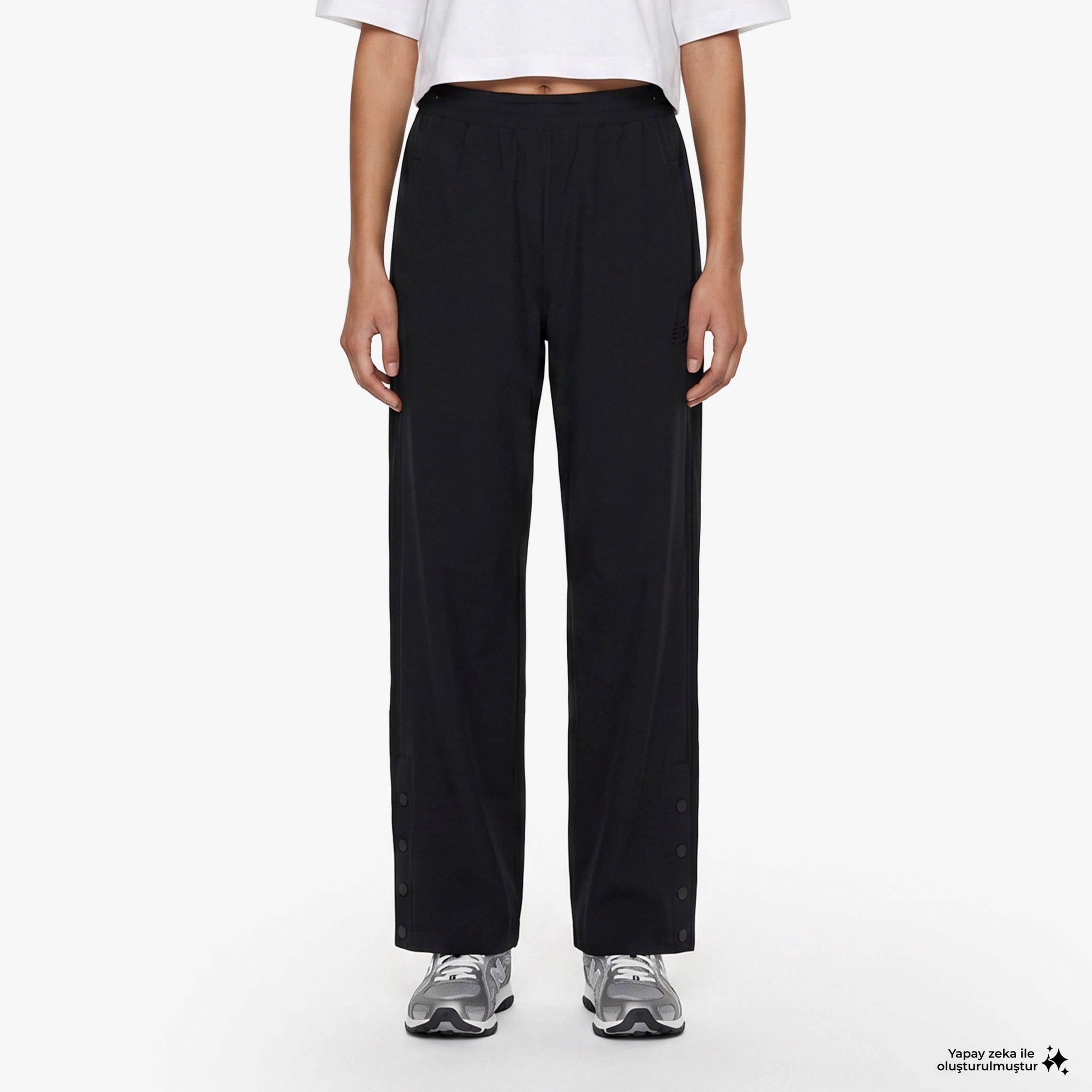 New Balance WNP1612 Lifestyle Kadın Siyah Eşofman Altı