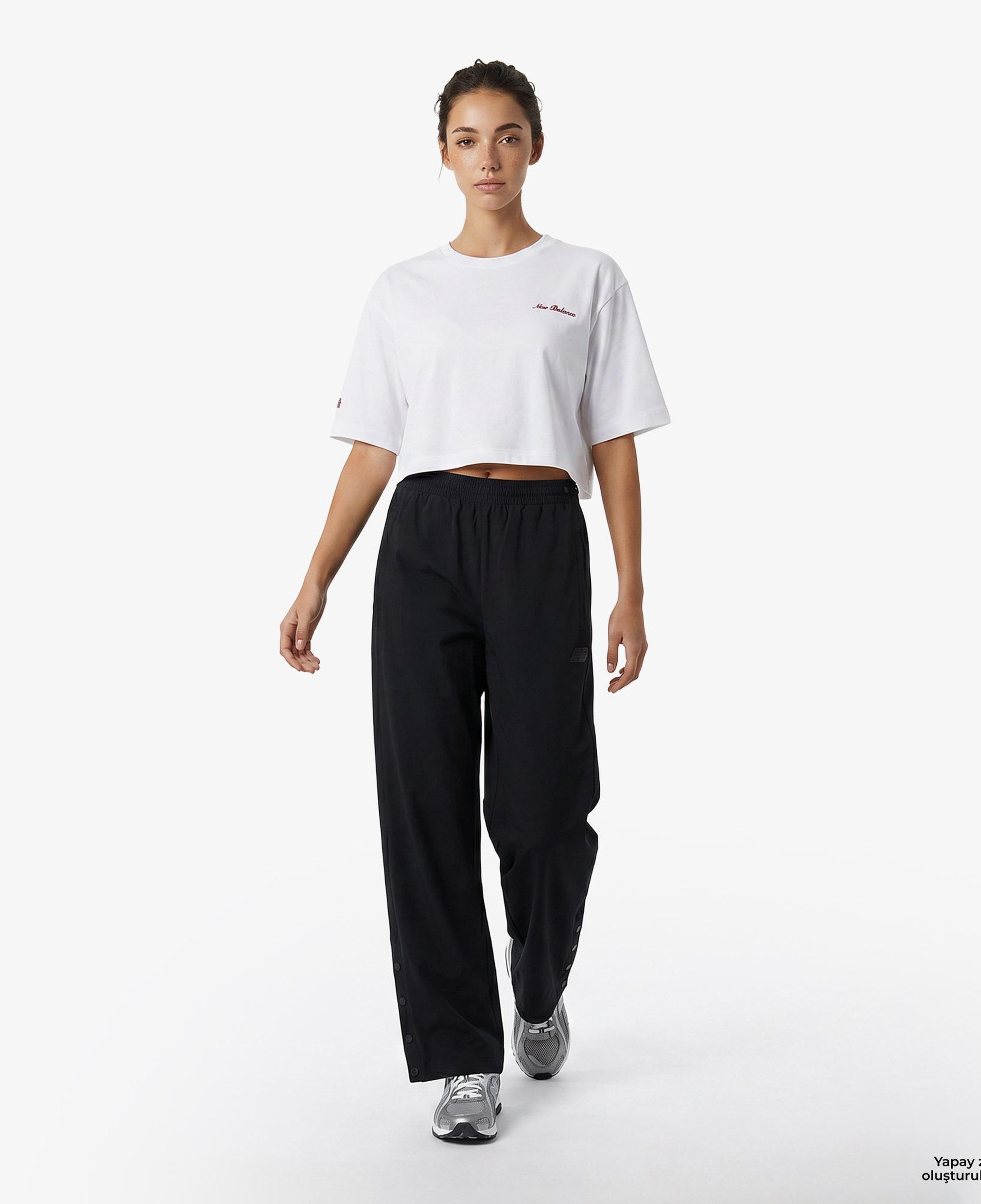 New Balance WNP1612 Lifestyle Kadın Siyah Eşofman Altı